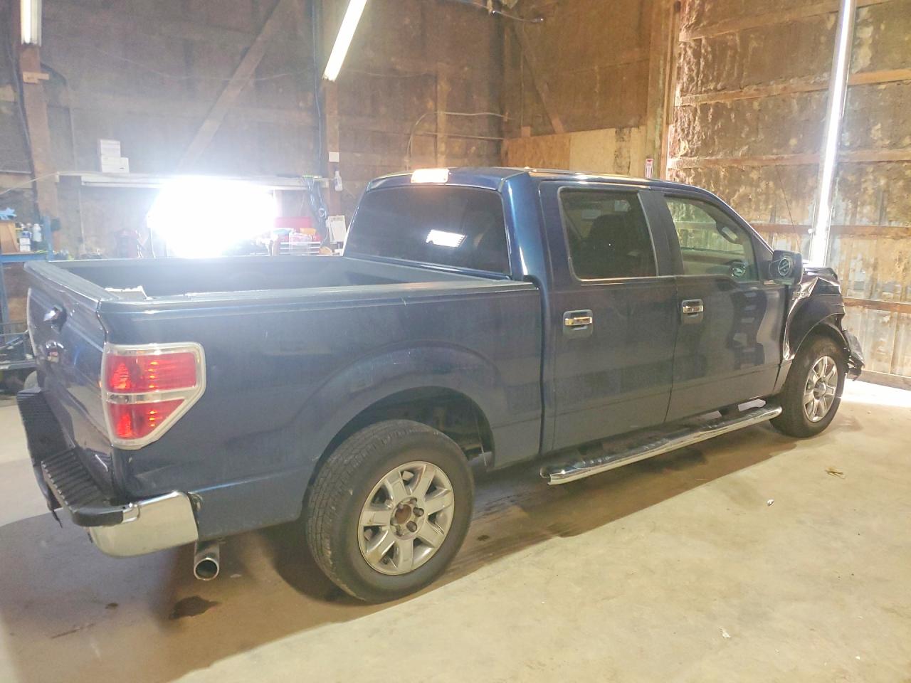 2013 Ford F150 Supercrew Blue vin: 1FTFW1CF0DFC10454