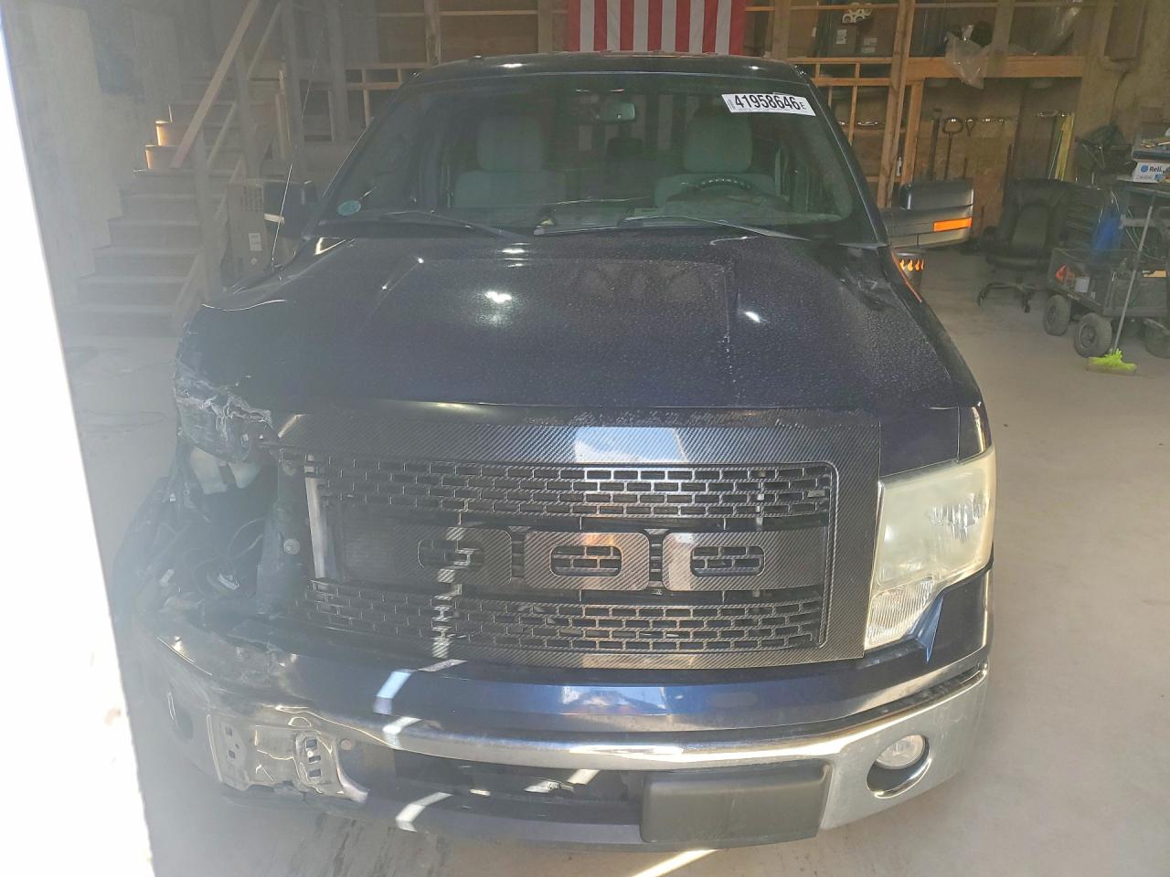 2013 Ford F150 Supercrew Blue vin: 1FTFW1CF0DFC10454