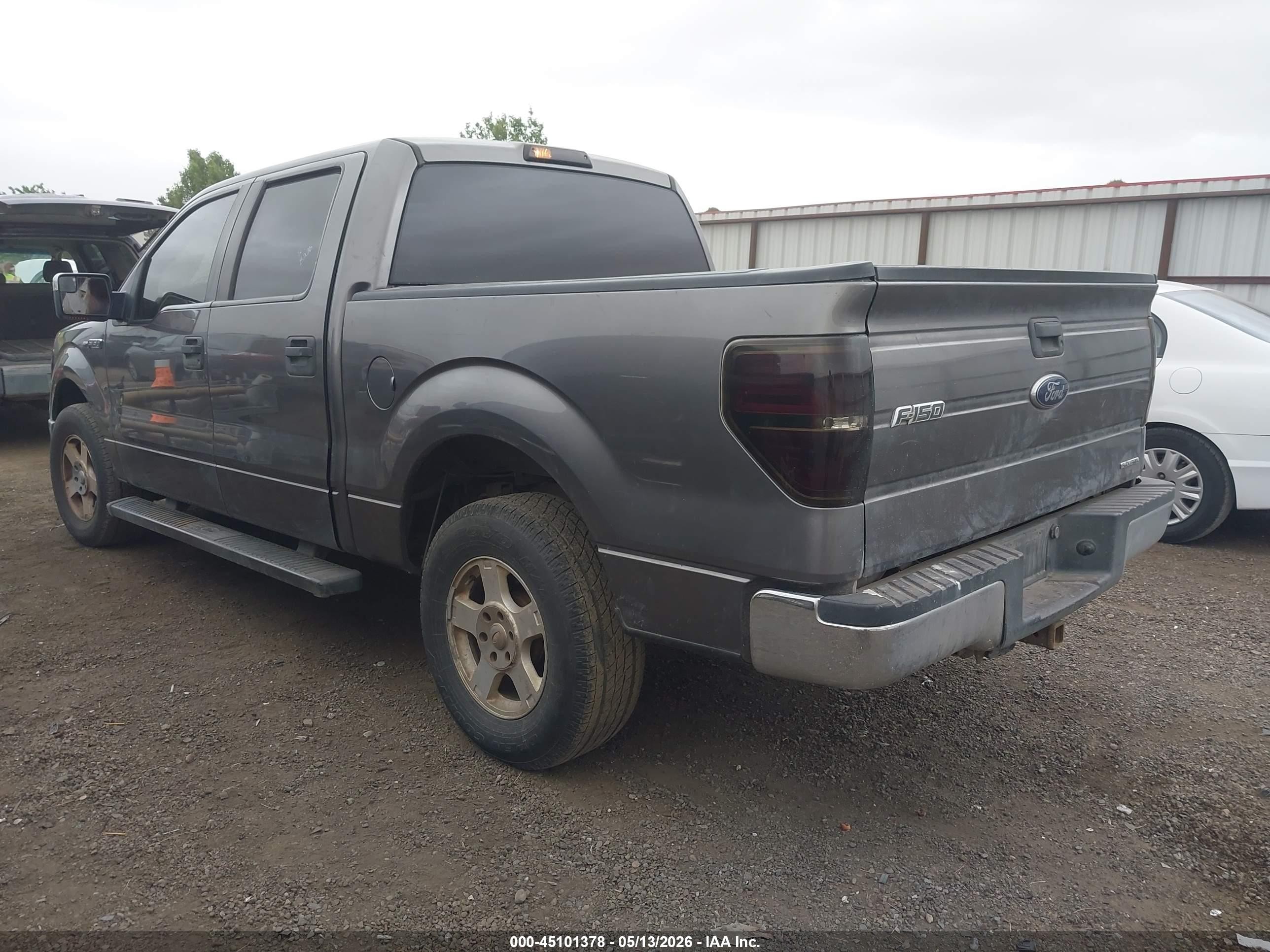 2013 Ford F-150 Xlt Gray vin: 1FTFW1CF0DFC20238