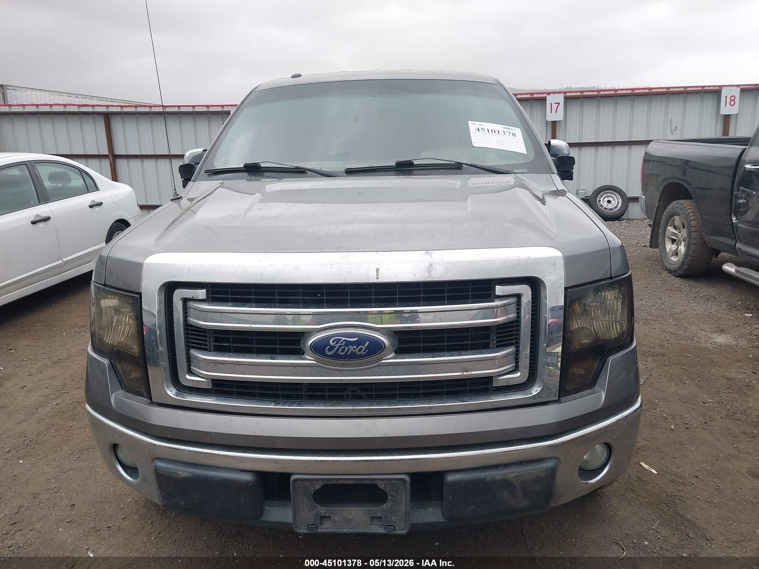 2013 Ford F-150 Xlt Gray vin: 1FTFW1CF0DFC20238