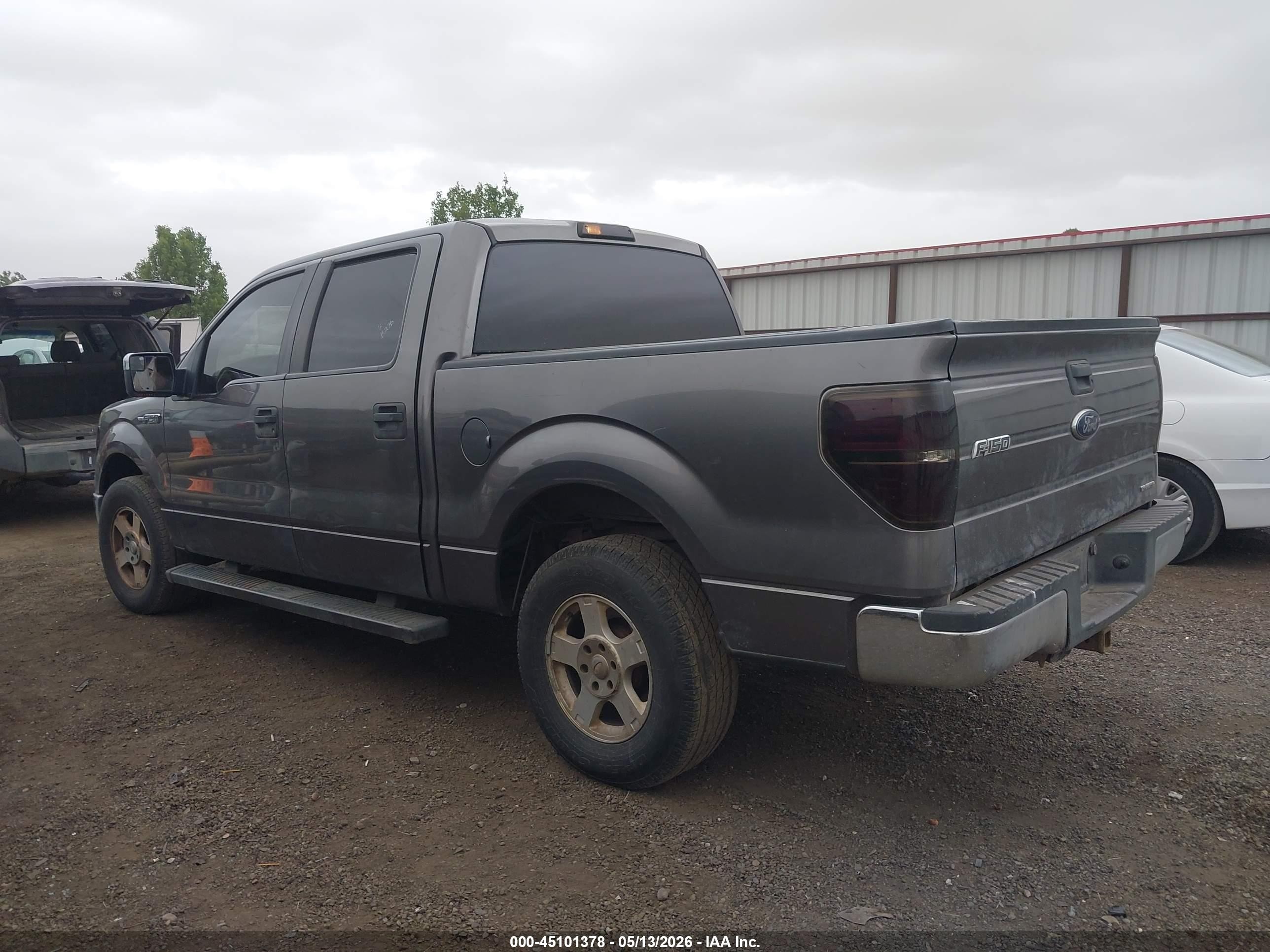 2013 Ford F-150 Xlt Gray vin: 1FTFW1CF0DFC20238