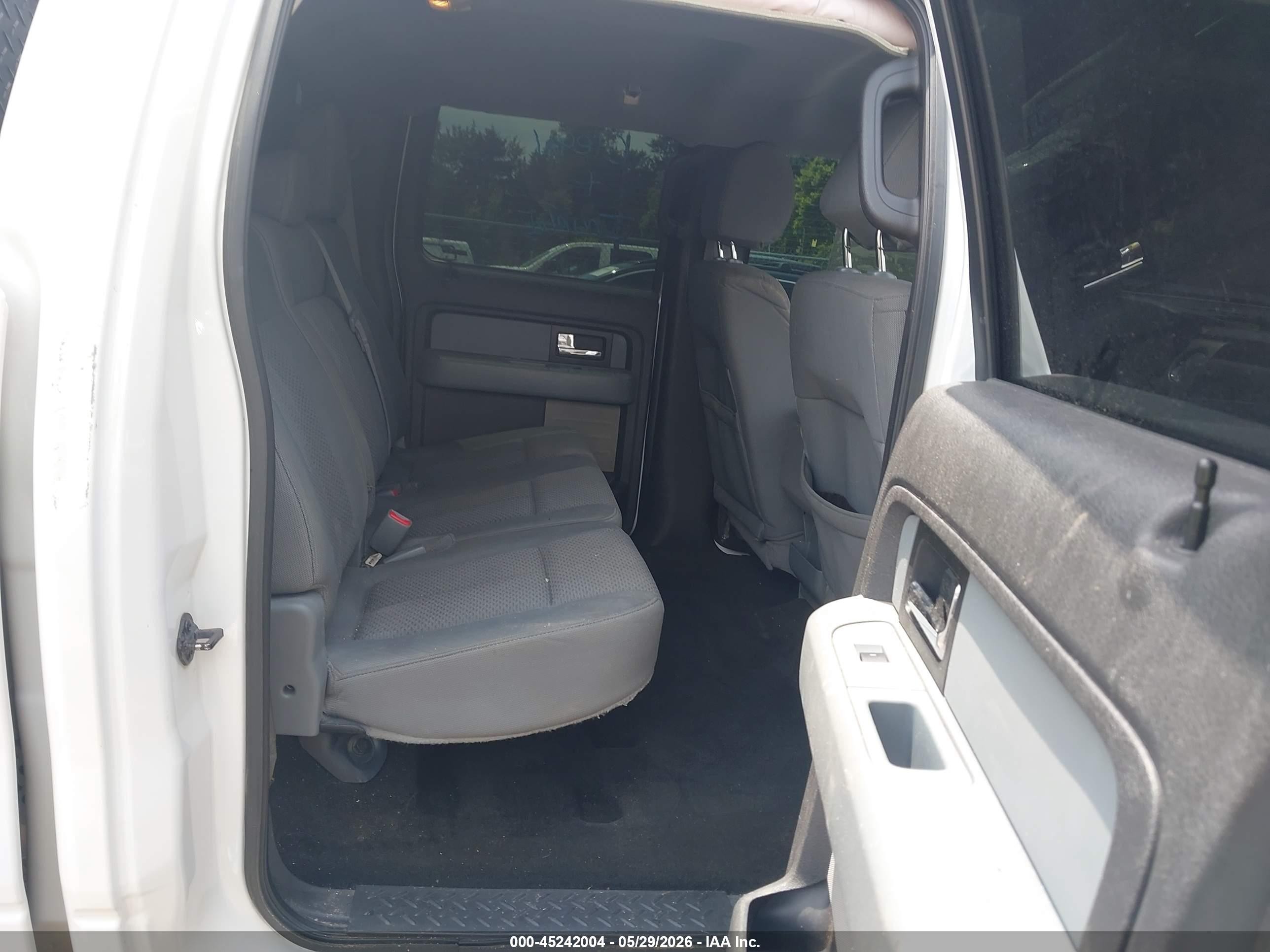2013 Ford F-150 Xlt White vin: 1FTFW1CF0DFD49659