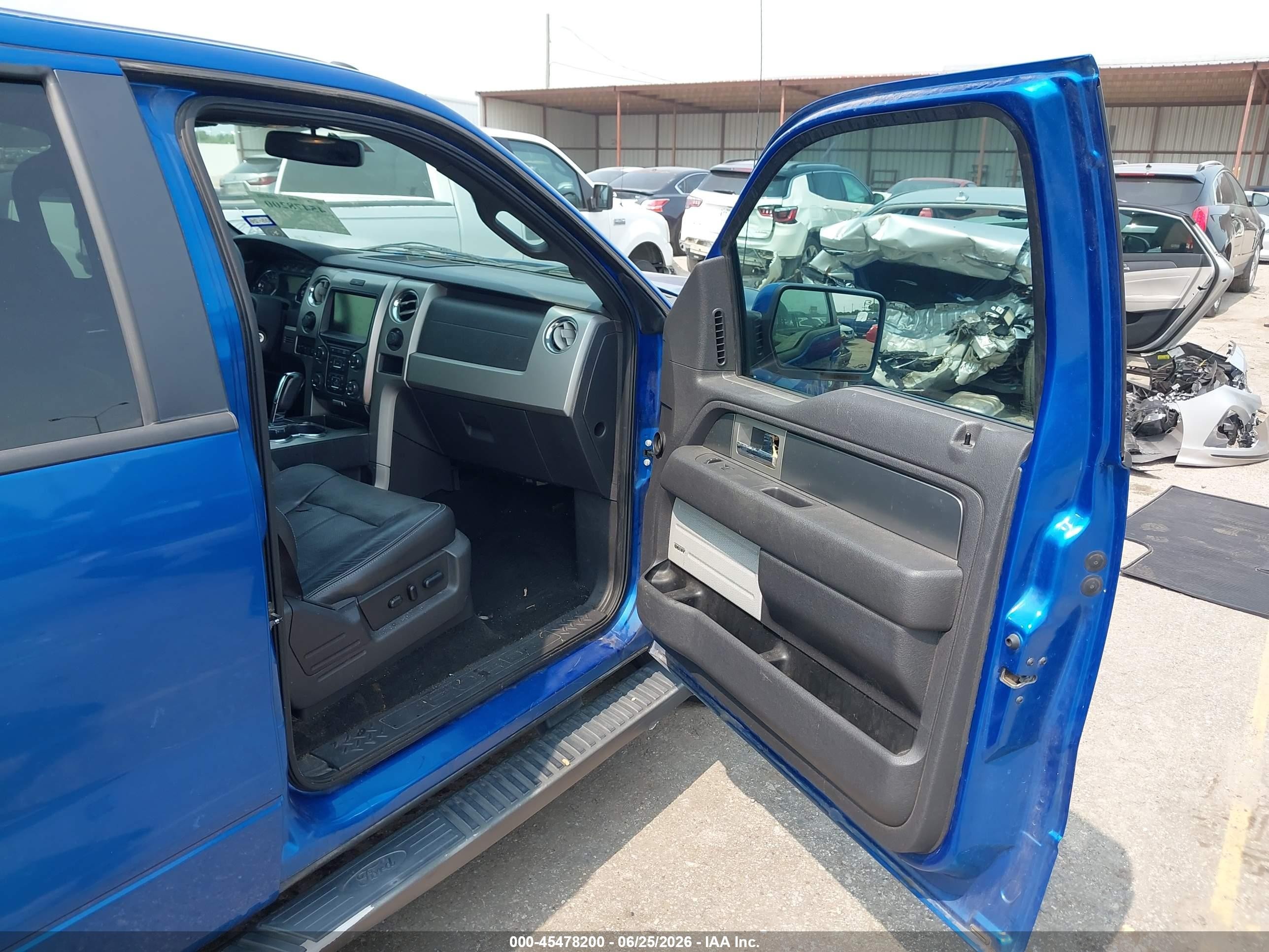2013 Ford F-150 Fx2 Blue vin: 1FTFW1CF0DKD23294