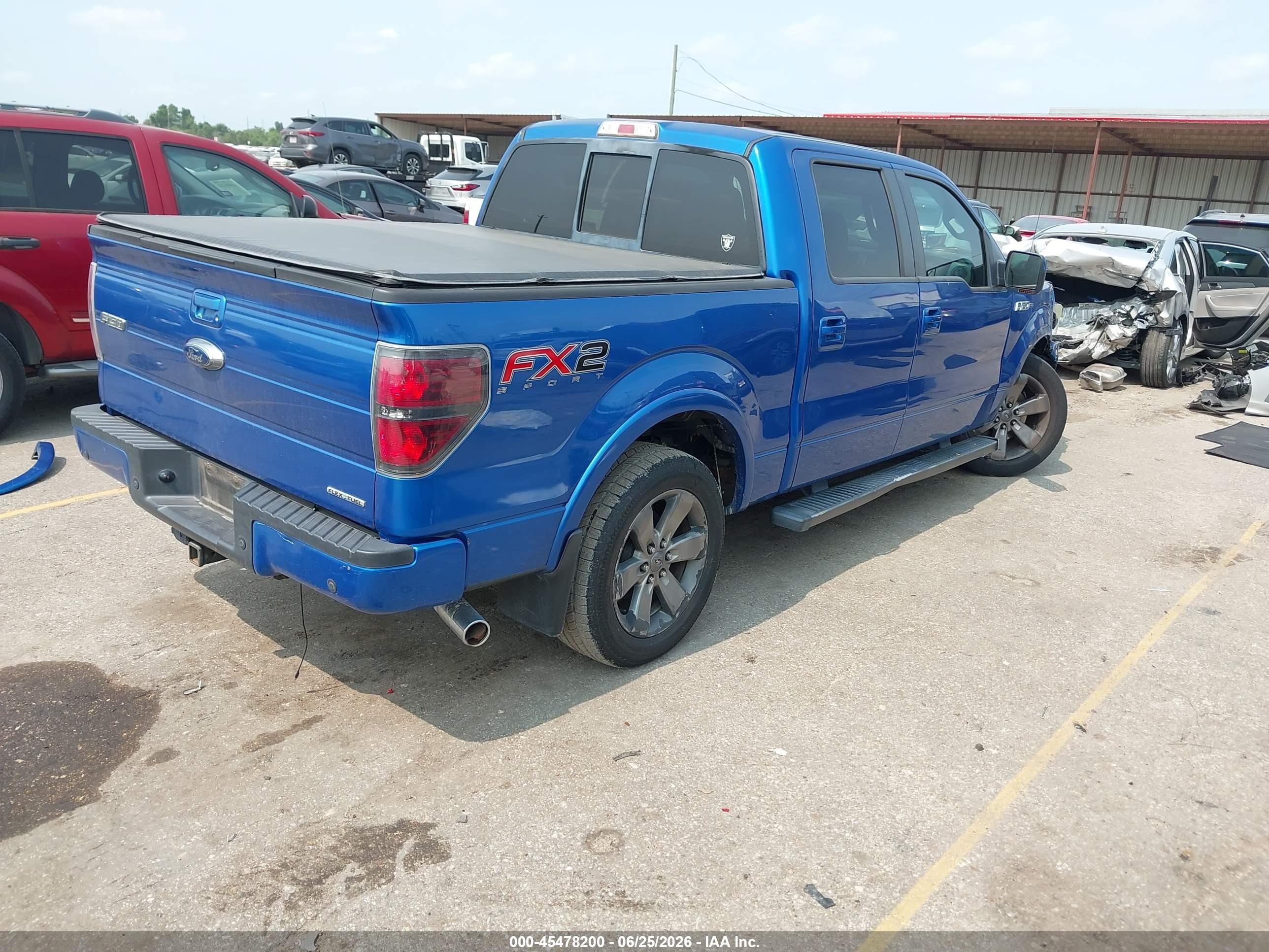 2013 Ford F-150 Fx2 Blue vin: 1FTFW1CF0DKD23294