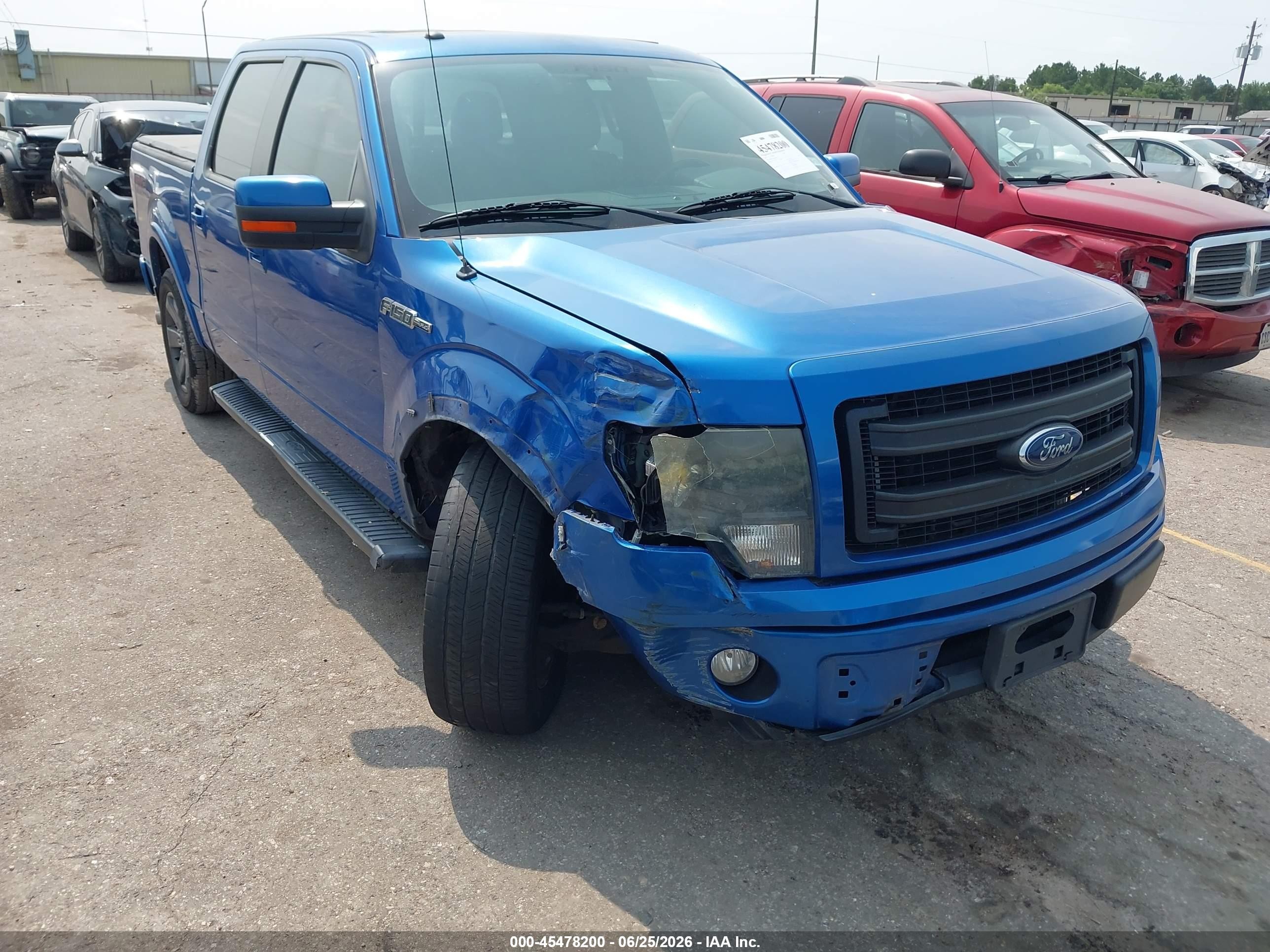 2013 Ford F-150 Fx2 Blue vin: 1FTFW1CF0DKD23294