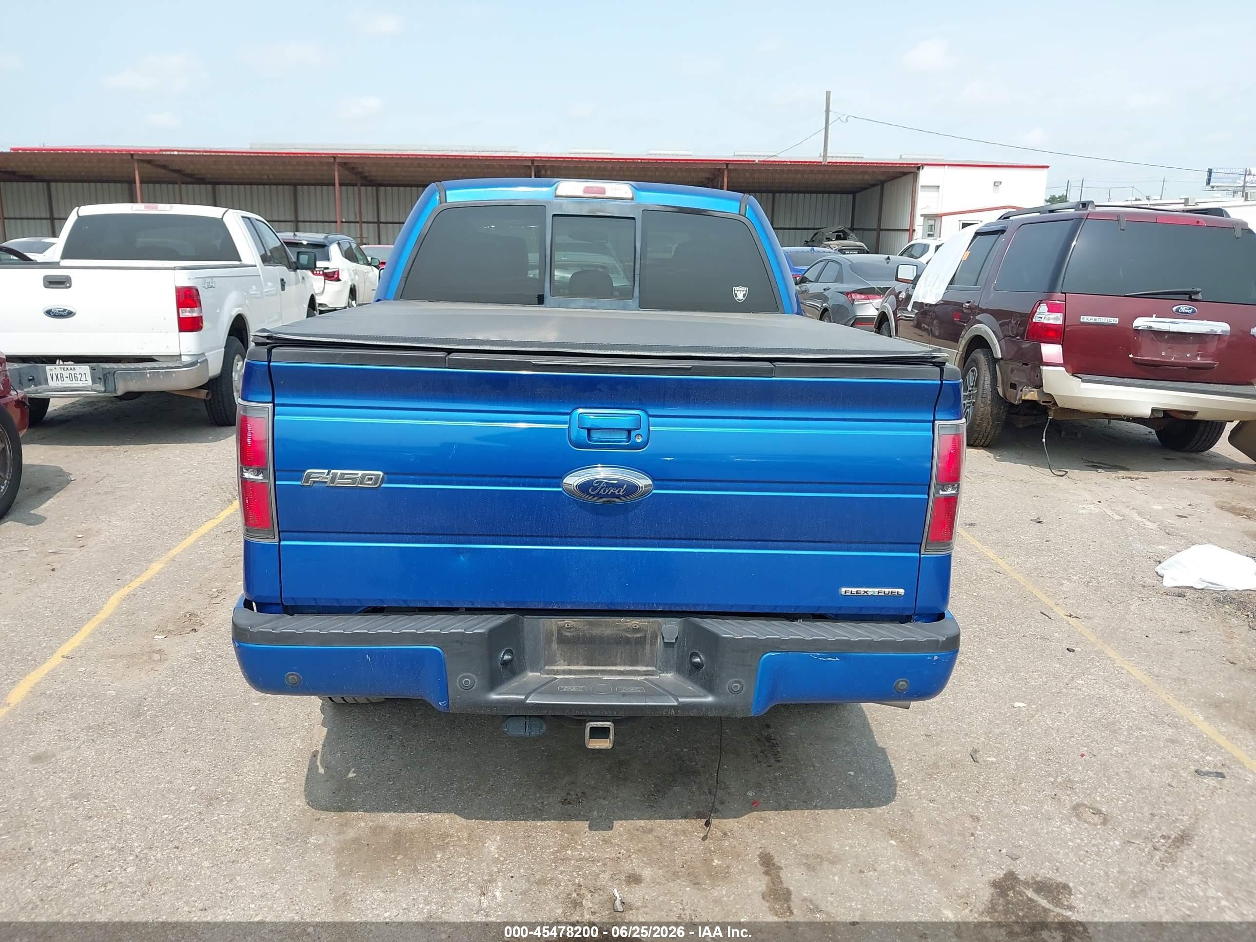 2013 Ford F-150 Fx2 Blue vin: 1FTFW1CF0DKD23294