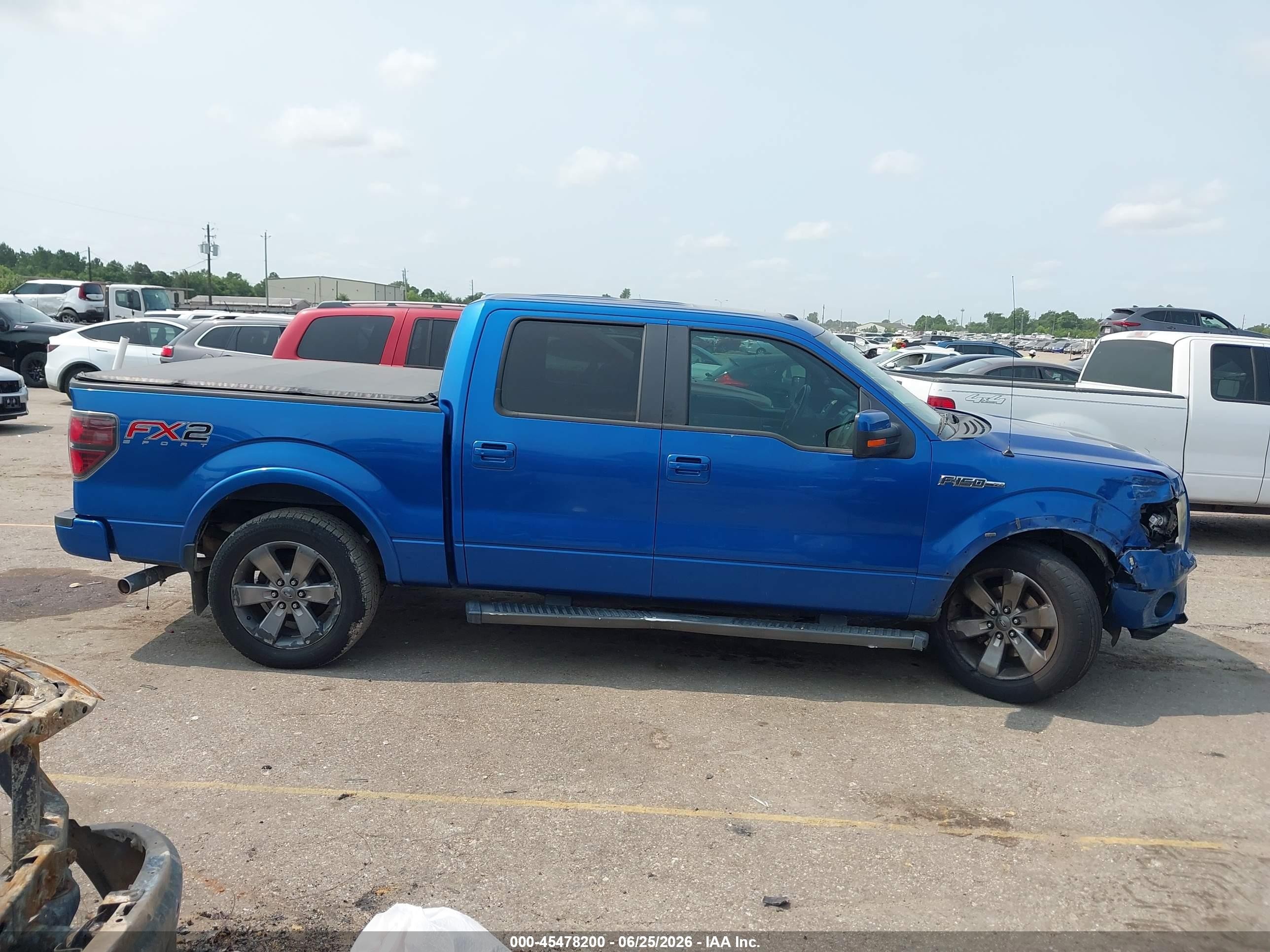 2013 Ford F-150 Fx2 Blue vin: 1FTFW1CF0DKD23294