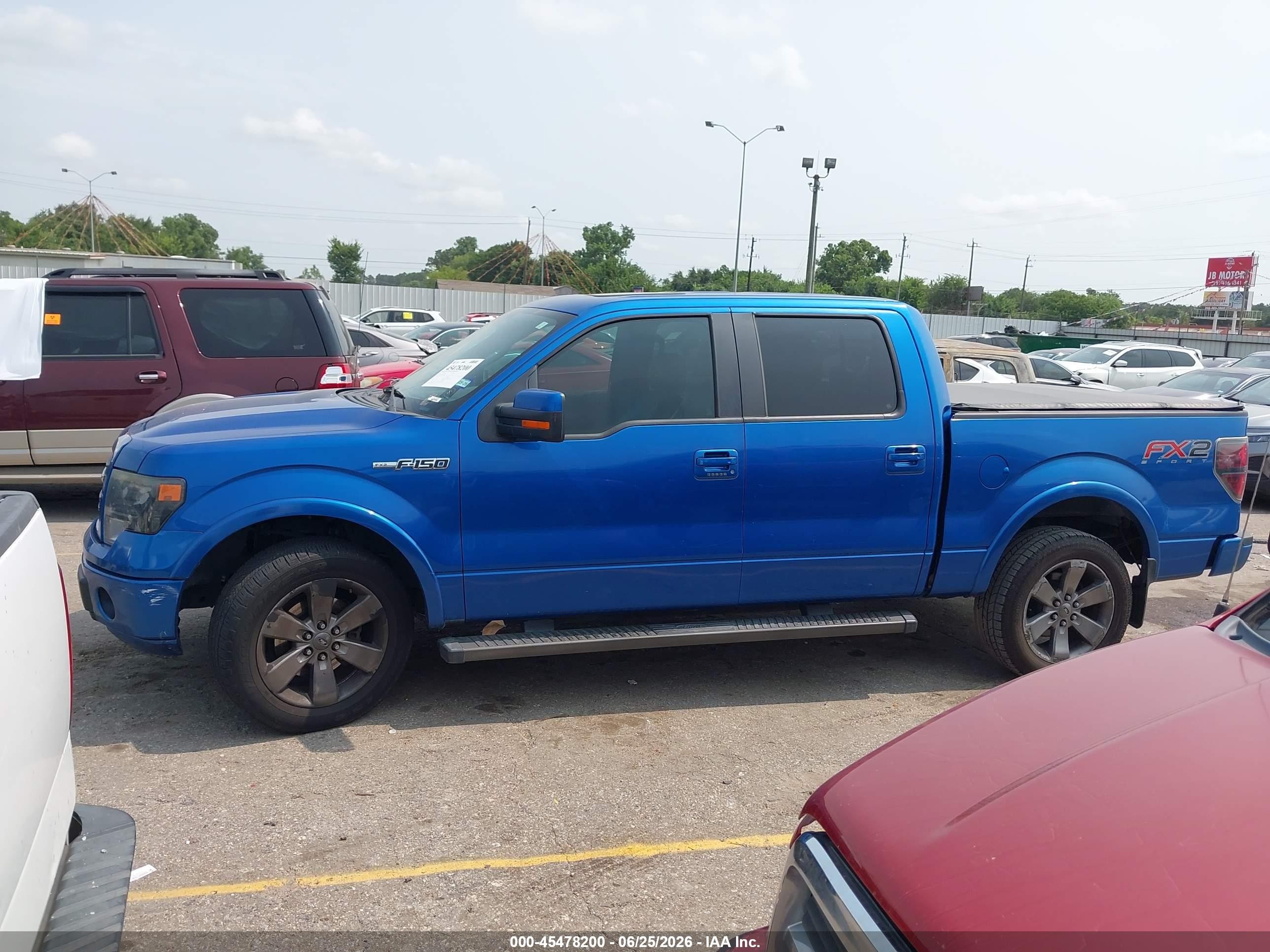 2013 Ford F-150 Fx2 Blue vin: 1FTFW1CF0DKD23294
