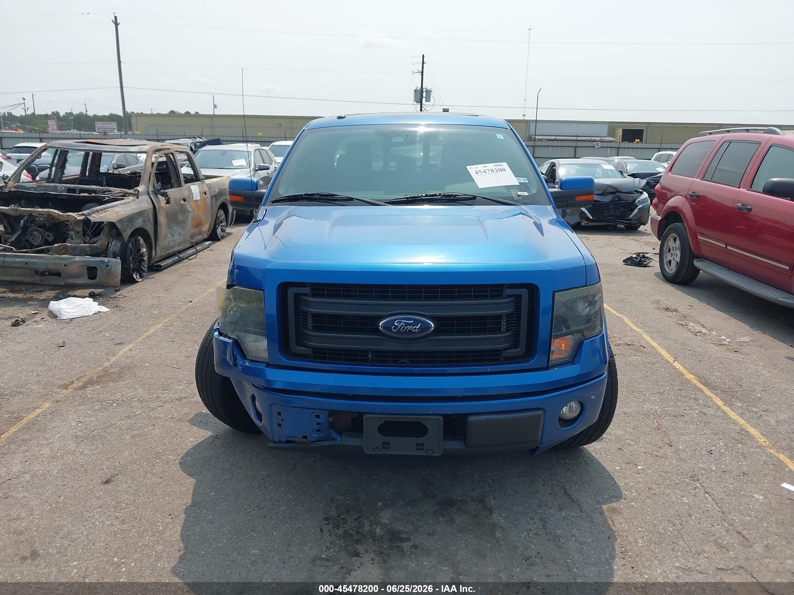 2013 Ford F-150 Fx2 Blue vin: 1FTFW1CF0DKD23294