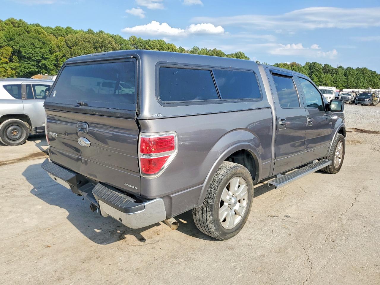 2013 Ford F150 Supercrew Gray vin: 1FTFW1CF0DKE90822
