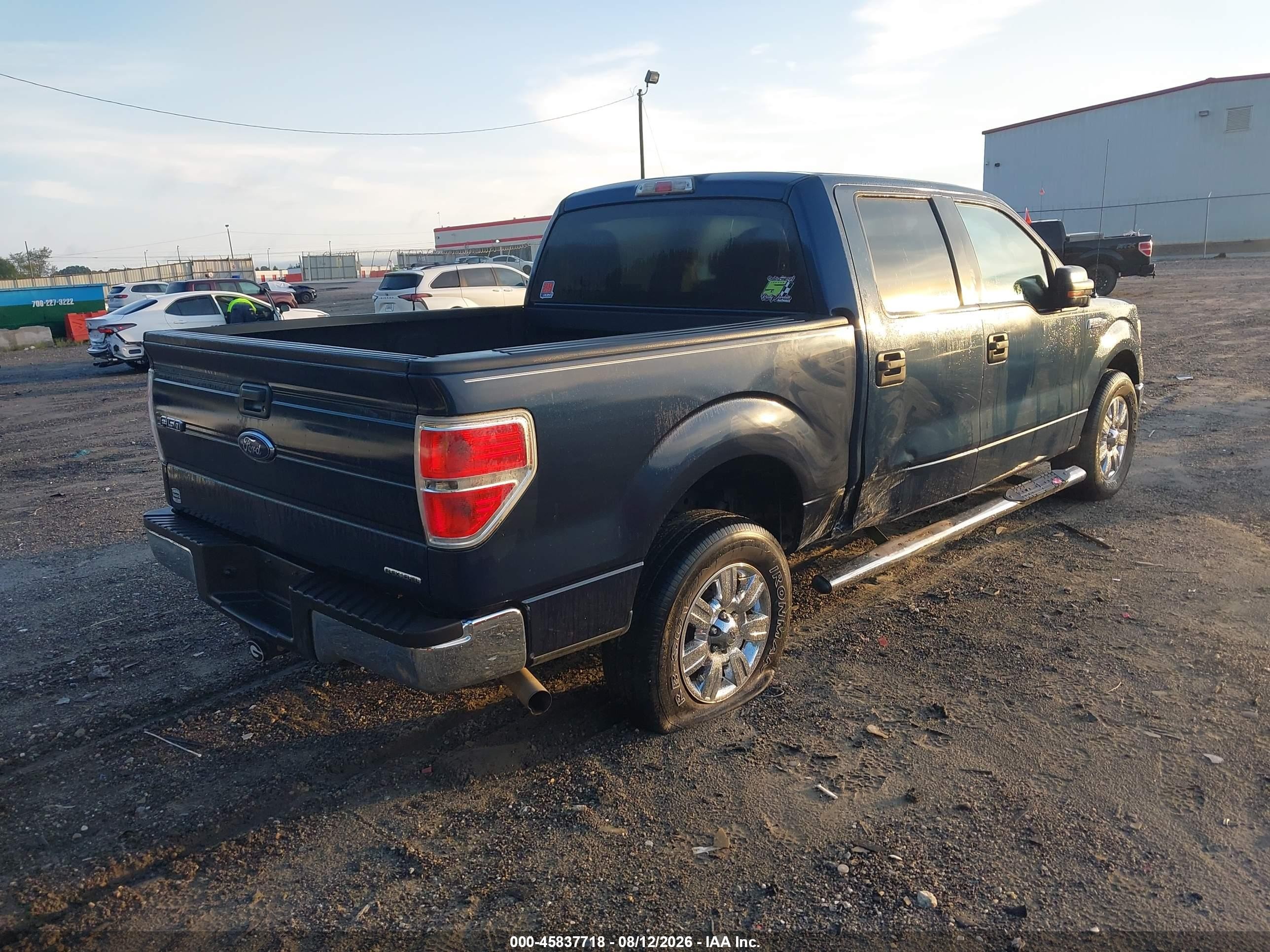2013 Ford F-150 Xlt Blue vin: 1FTFW1CF0DKE94403