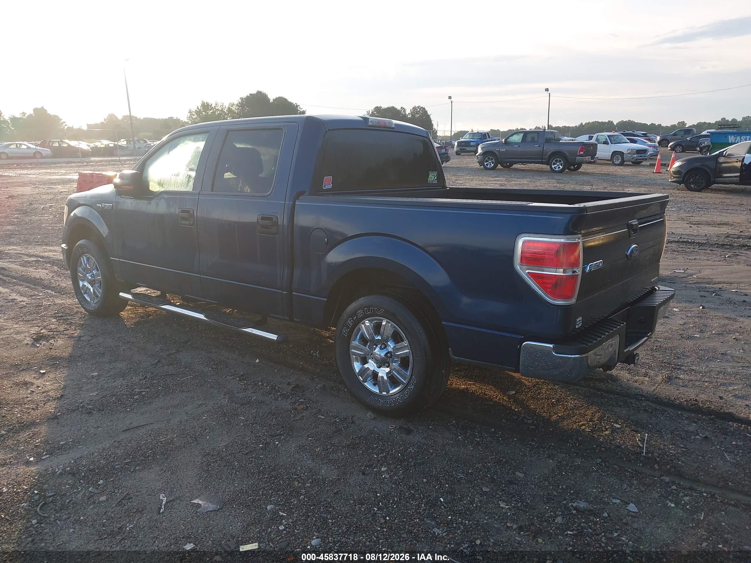 2013 Ford F-150 Xlt Blue vin: 1FTFW1CF0DKE94403