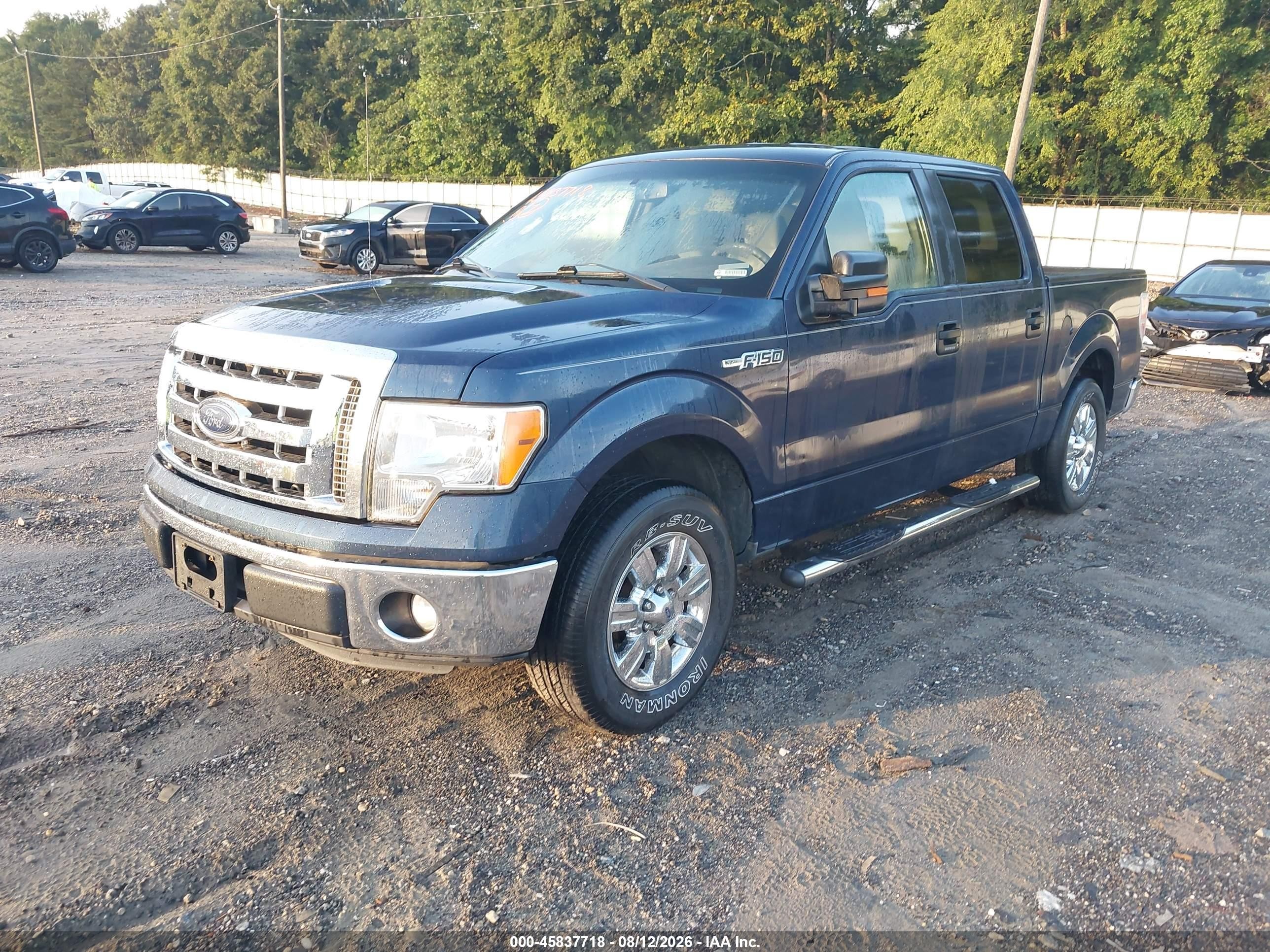 2013 Ford F-150 Xlt Blue vin: 1FTFW1CF0DKE94403