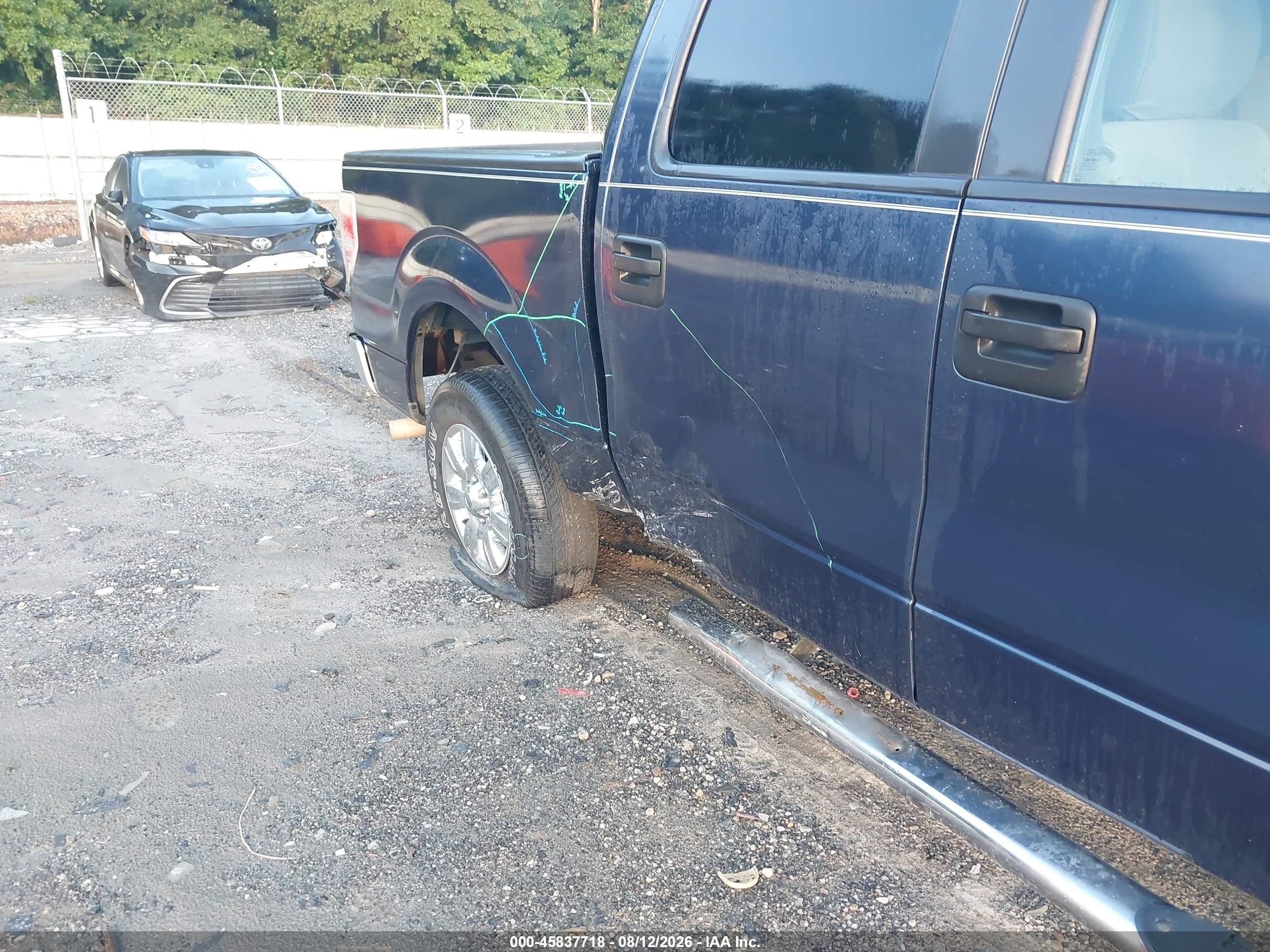2013 Ford F-150 Xlt Blue vin: 1FTFW1CF0DKE94403