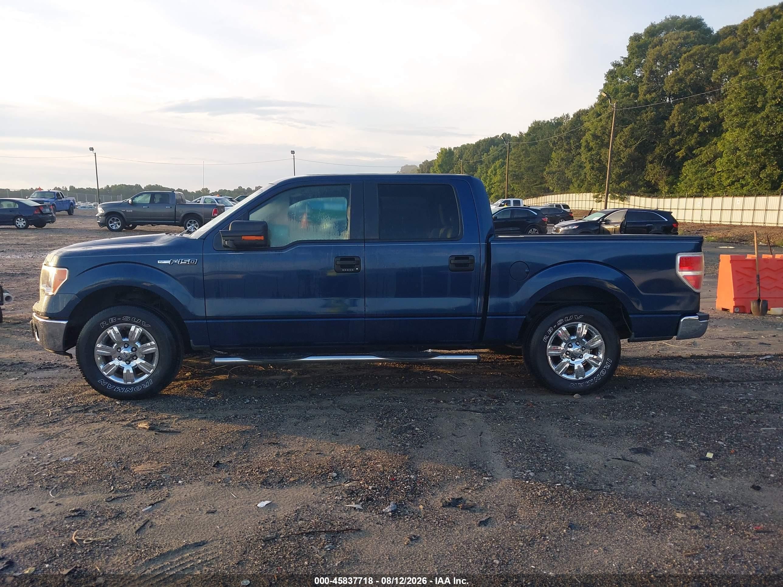 2013 Ford F-150 Xlt Blue vin: 1FTFW1CF0DKE94403