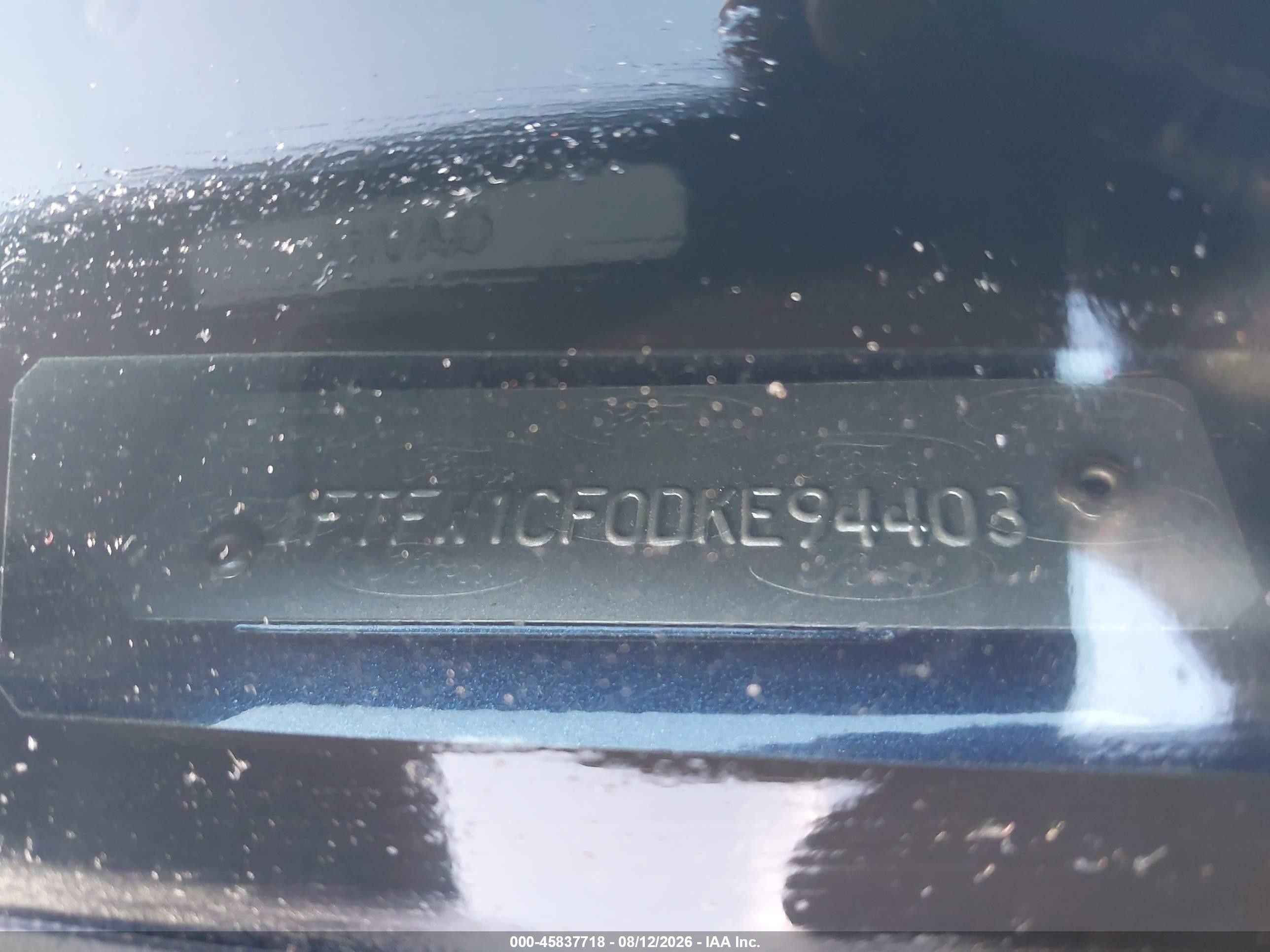 2013 Ford F-150 Xlt Blue vin: 1FTFW1CF0DKE94403