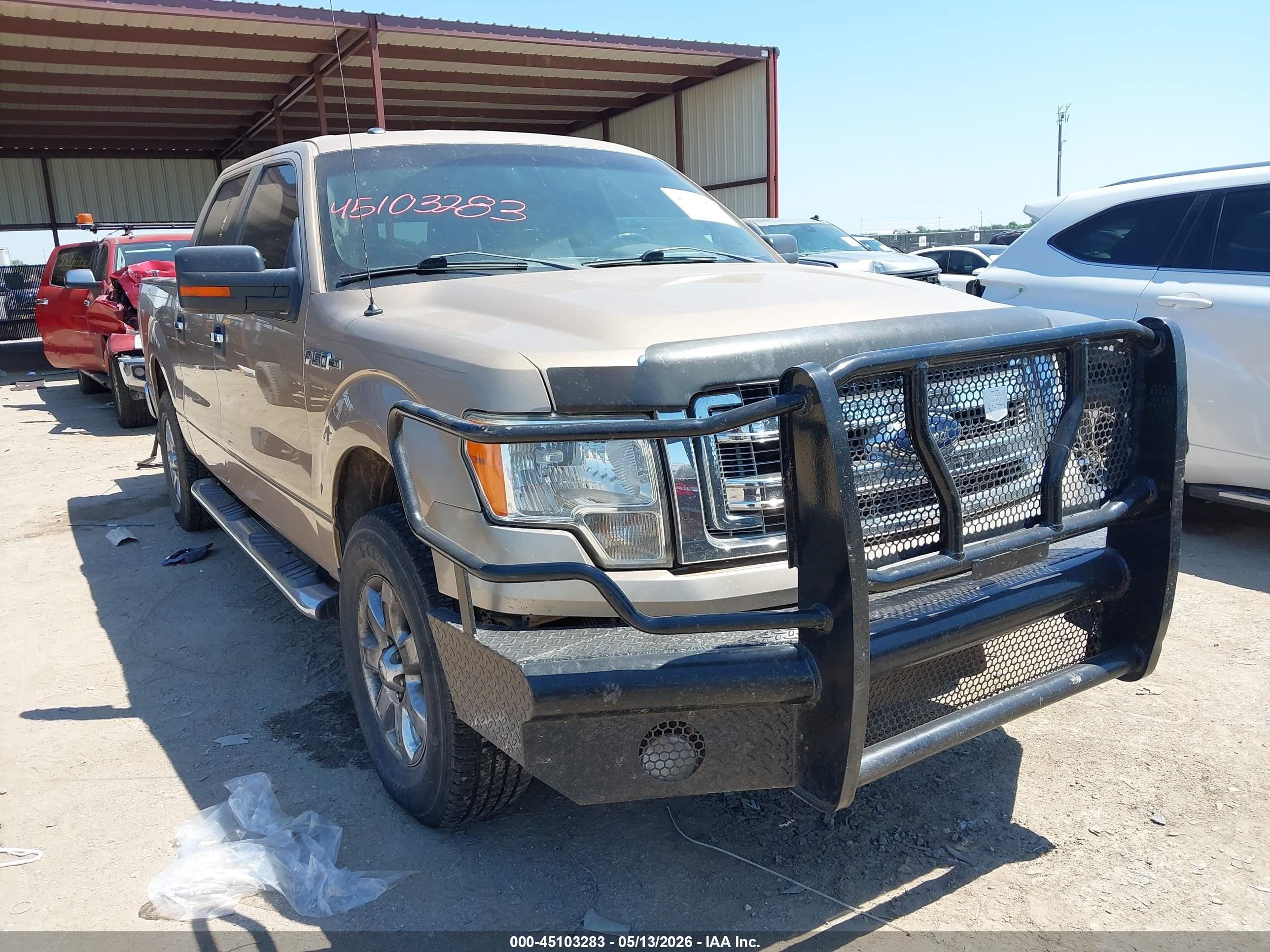 2013 Ford F-150 Xlt Tan vin: 1FTFW1CF0DKE97009