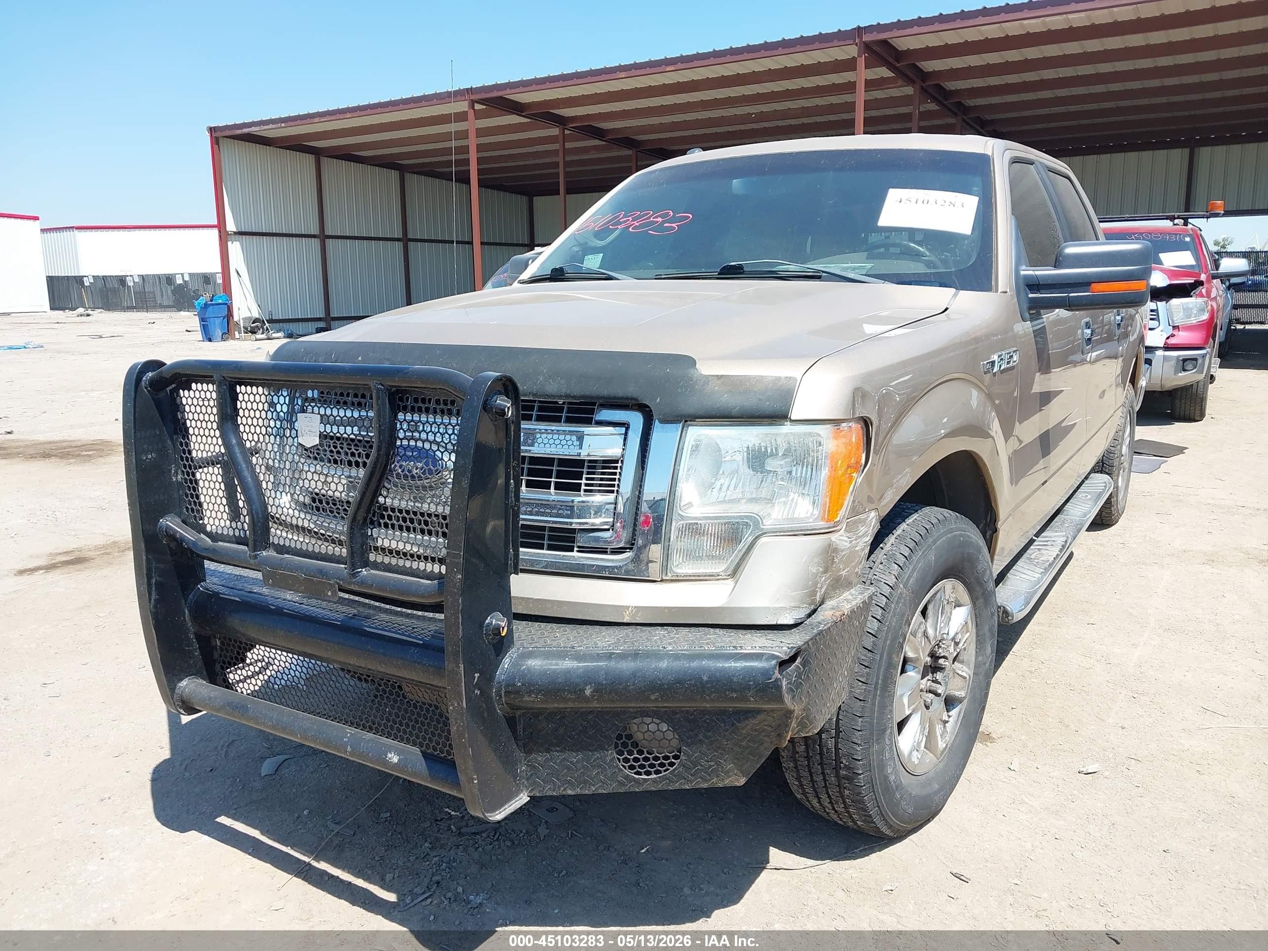2013 Ford F-150 Xlt Tan vin: 1FTFW1CF0DKE97009