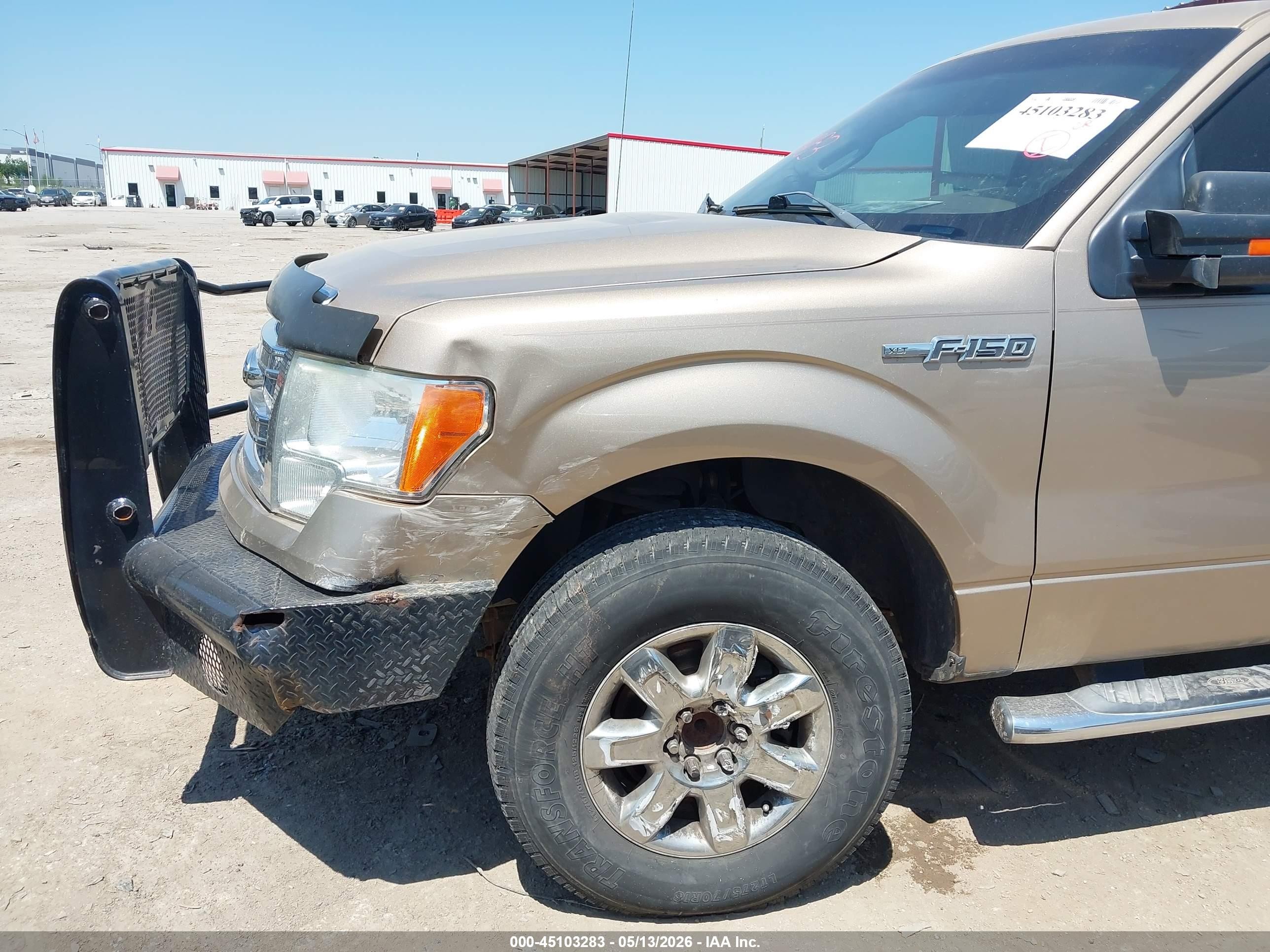 2013 Ford F-150 Xlt Tan vin: 1FTFW1CF0DKE97009