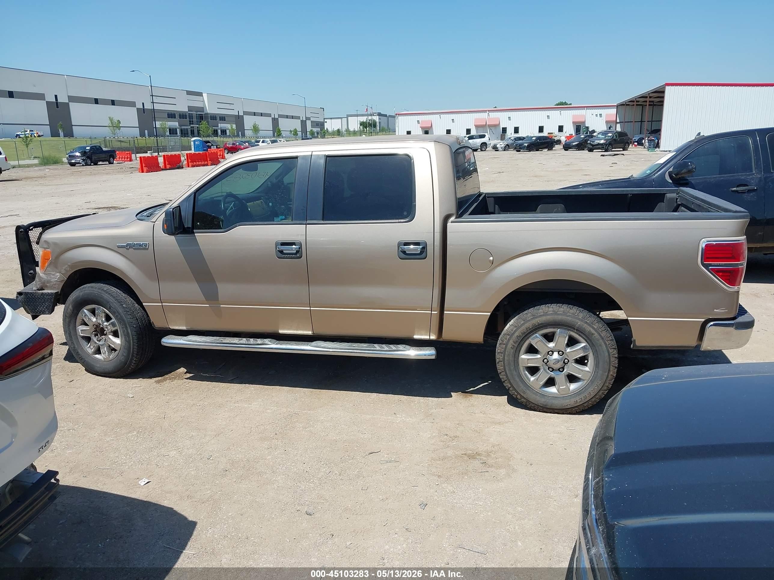 2013 Ford F-150 Xlt Tan vin: 1FTFW1CF0DKE97009