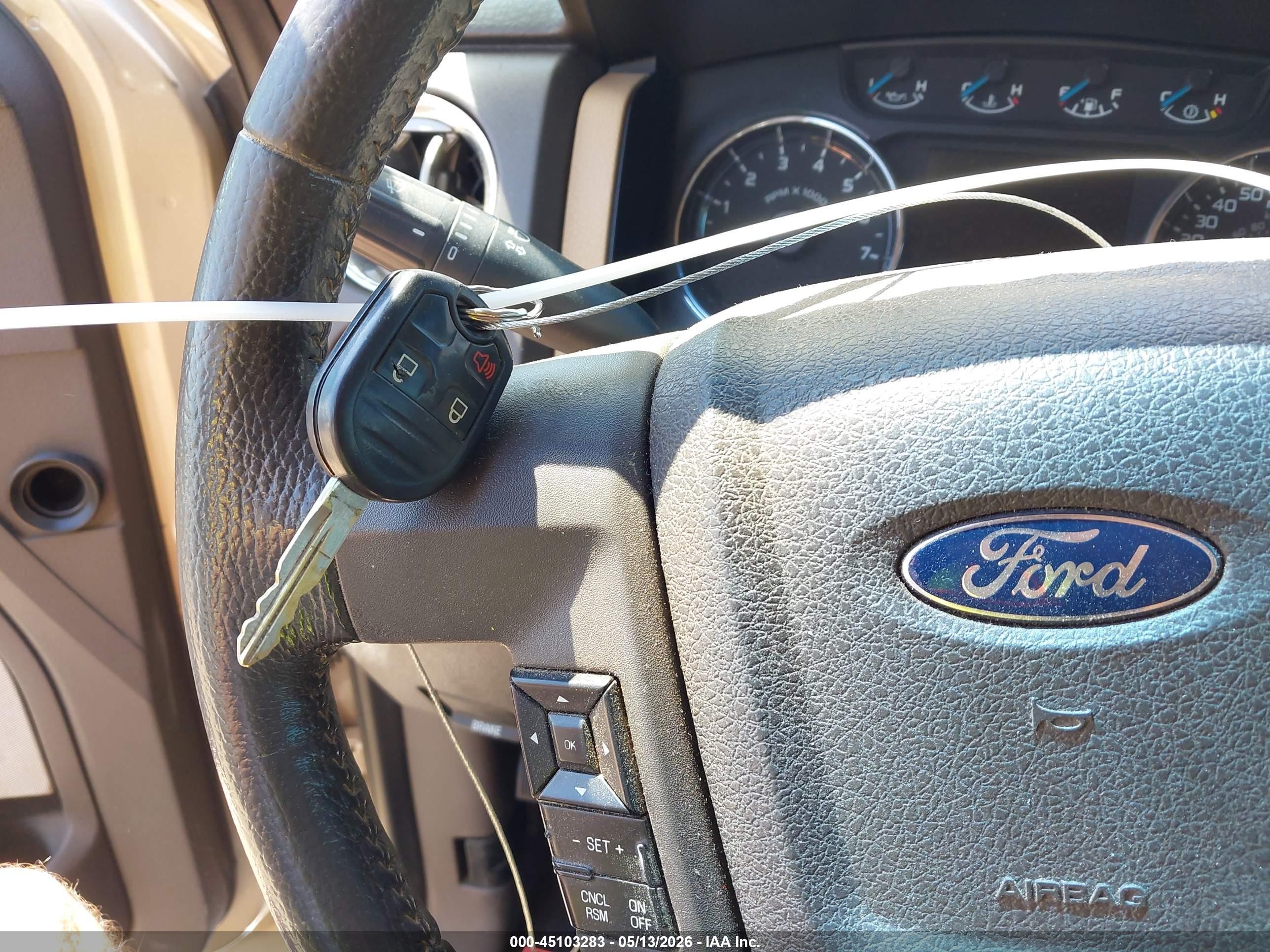 2013 Ford F-150 Xlt Tan vin: 1FTFW1CF0DKE97009