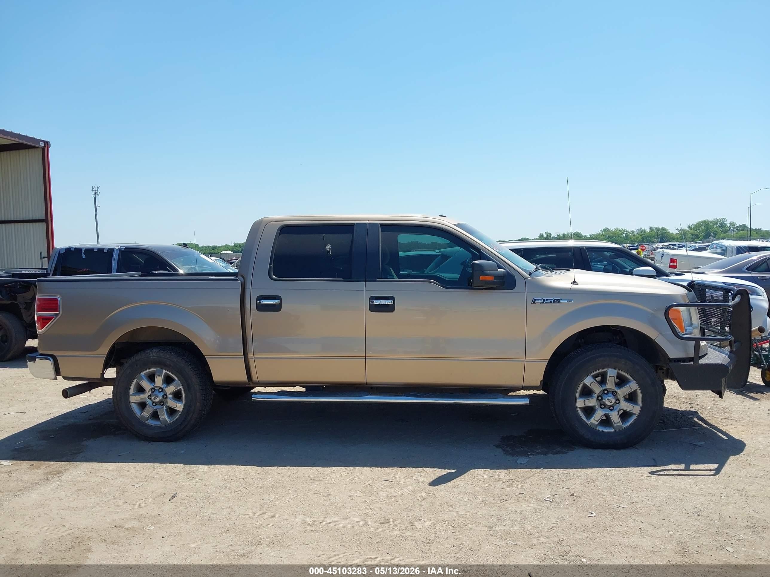 2013 Ford F-150 Xlt Tan vin: 1FTFW1CF0DKE97009