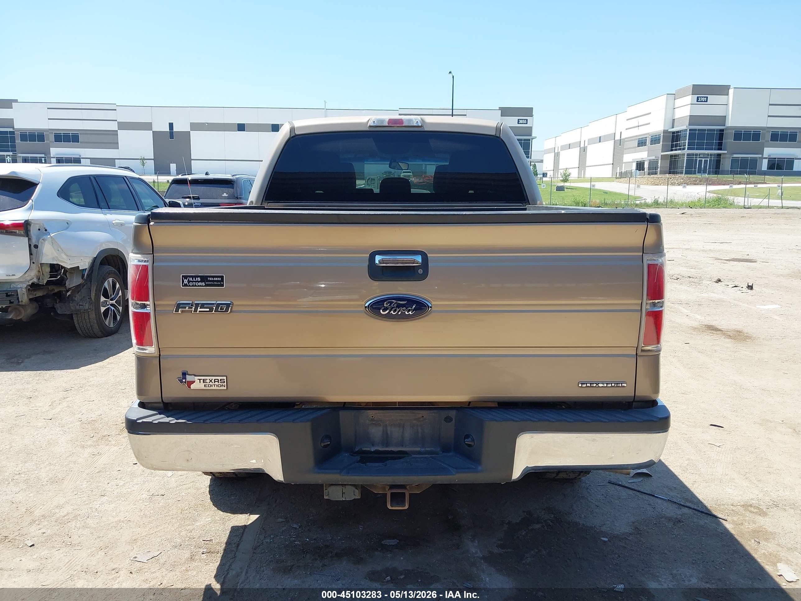 2013 Ford F-150 Xlt Tan vin: 1FTFW1CF0DKE97009