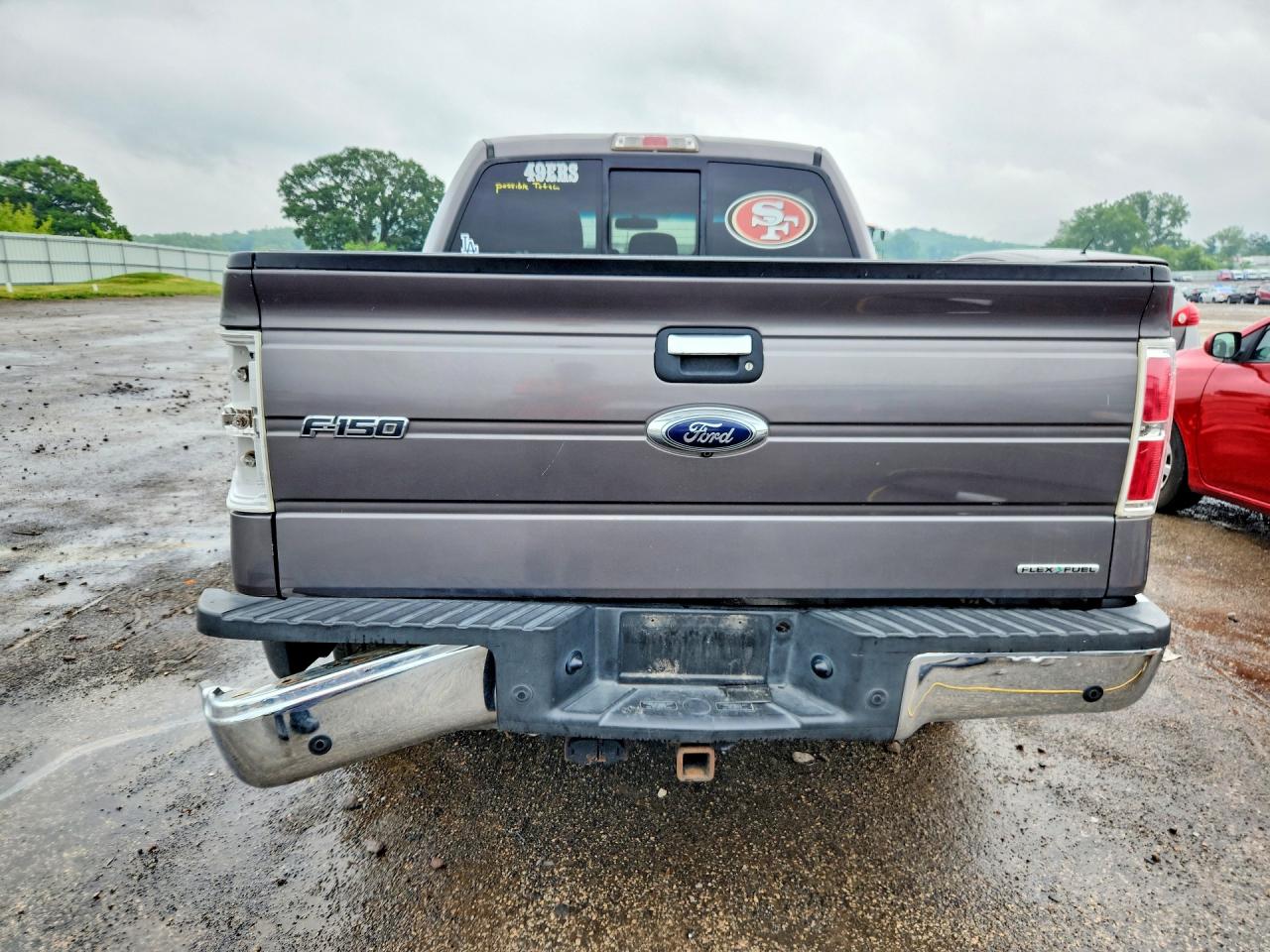 2013 Ford F150 Supercrew Gray vin: 1FTFW1CF0DKF37248
