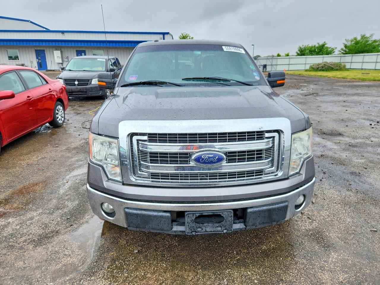 2013 Ford F150 Supercrew Gray vin: 1FTFW1CF0DKF37248