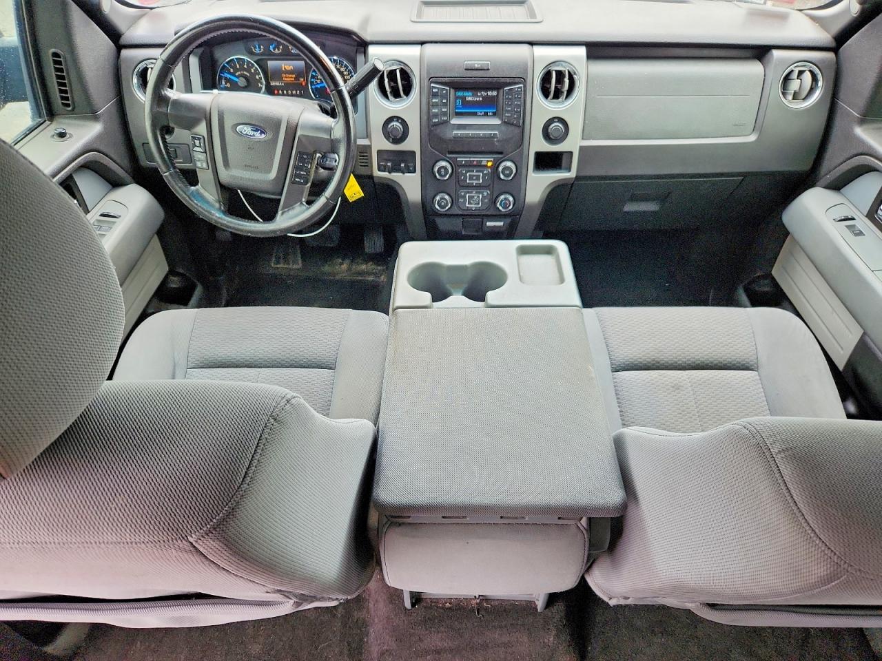 2013 Ford F150 Supercrew Gray vin: 1FTFW1CF0DKF37248