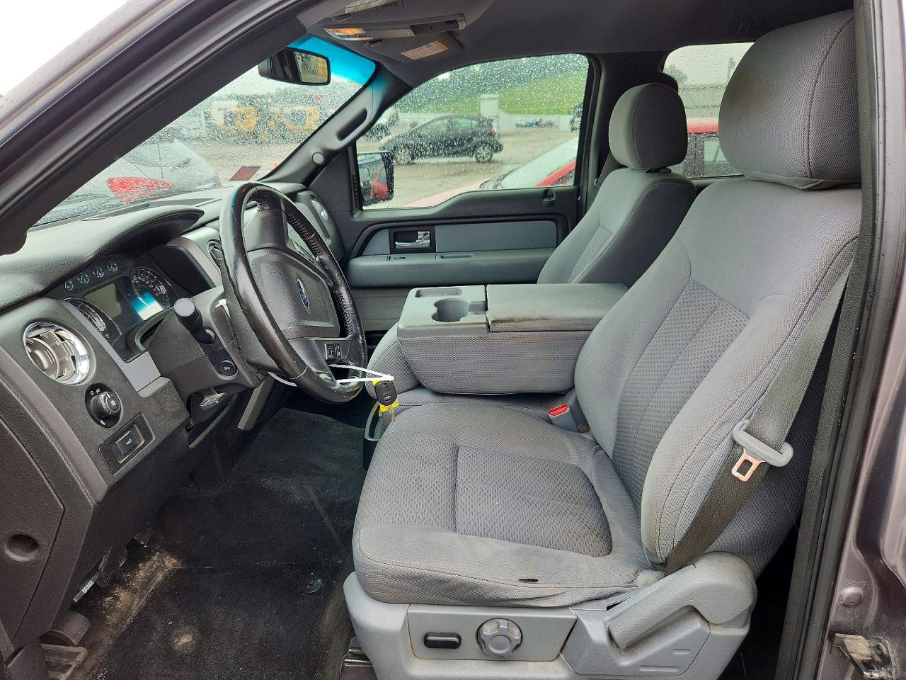 2013 Ford F150 Supercrew Gray vin: 1FTFW1CF0DKF37248