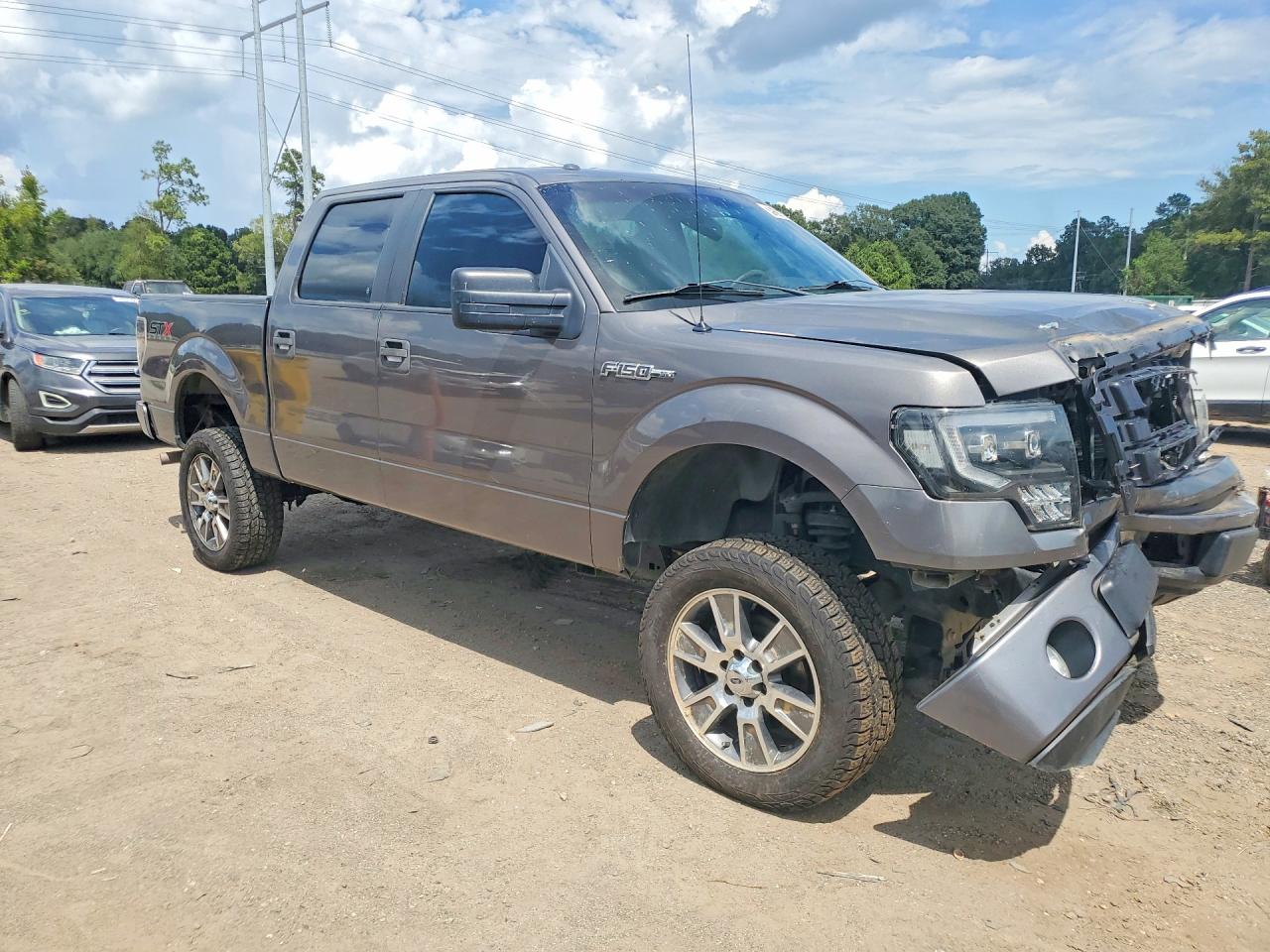 2014 Ford F150 Supercrew Угольный vin: 1FTFW1CF0EFA11342