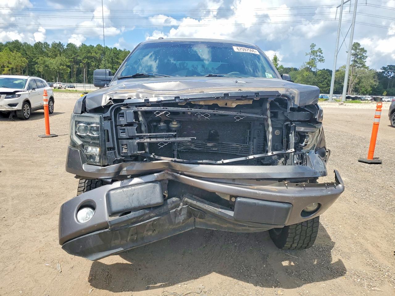 2014 Ford F150 Supercrew Угольный vin: 1FTFW1CF0EFA11342