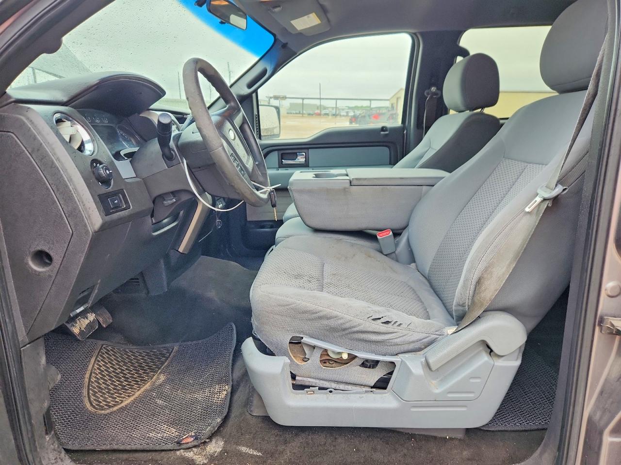 2014 Ford F150 Supercrew Gray vin: 1FTFW1CF0EKD93105
