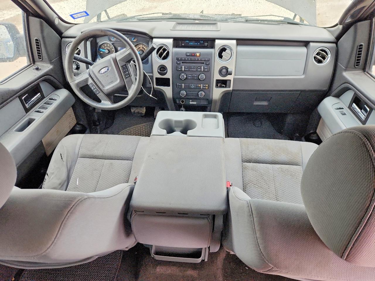 2014 Ford F150 Supercrew Gray vin: 1FTFW1CF0EKD93105