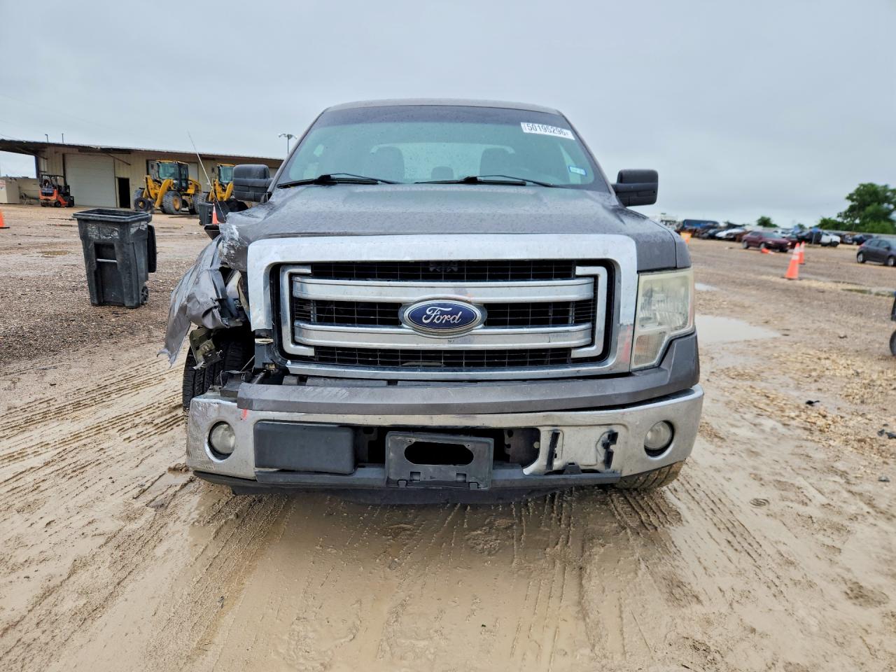 2014 Ford F150 Supercrew Gray vin: 1FTFW1CF0EKD93105