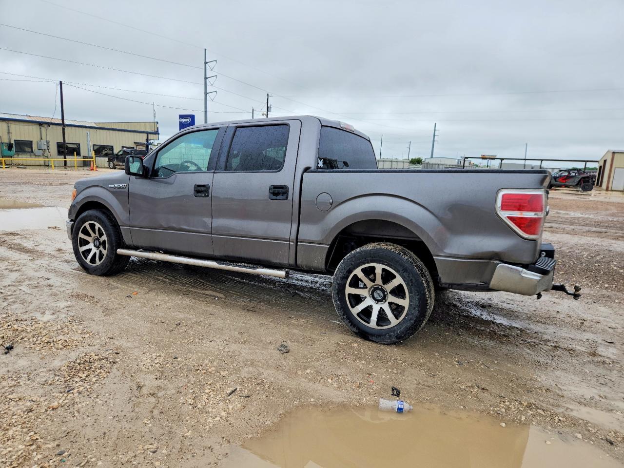 2014 Ford F150 Supercrew Gray vin: 1FTFW1CF0EKD93105