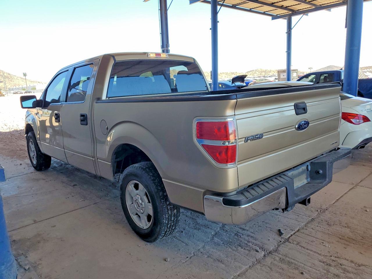 2014 Ford F150 Beige vin: 1FTFW1CF0EKE33005