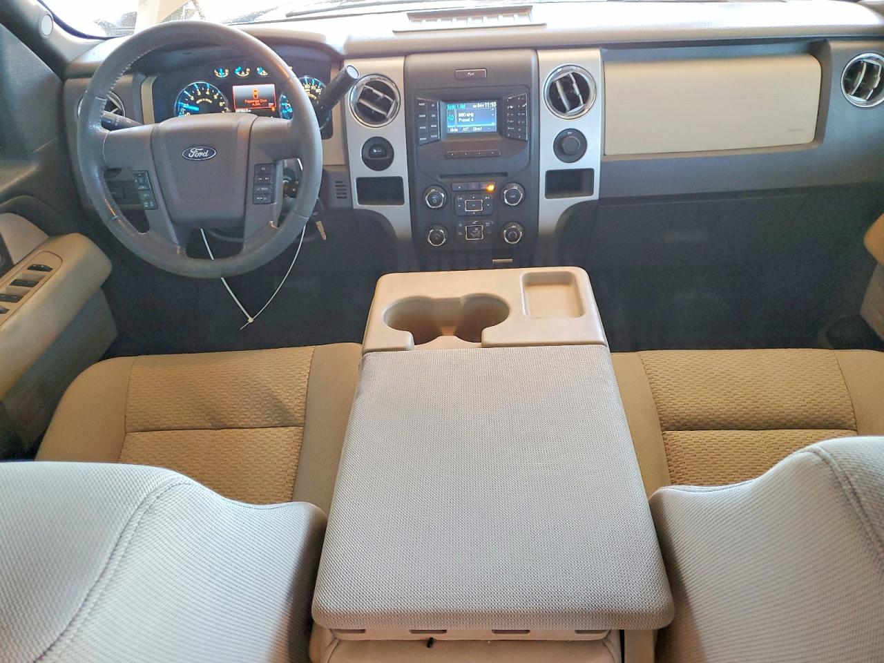 2014 Ford F150 Beige vin: 1FTFW1CF0EKE33005