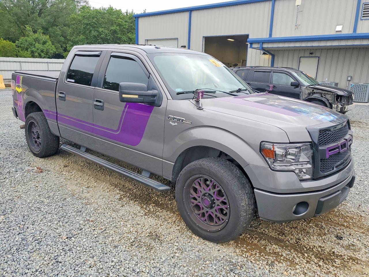2014 Ford F150 Supercrew Gray vin: 1FTFW1CF0EKF42824