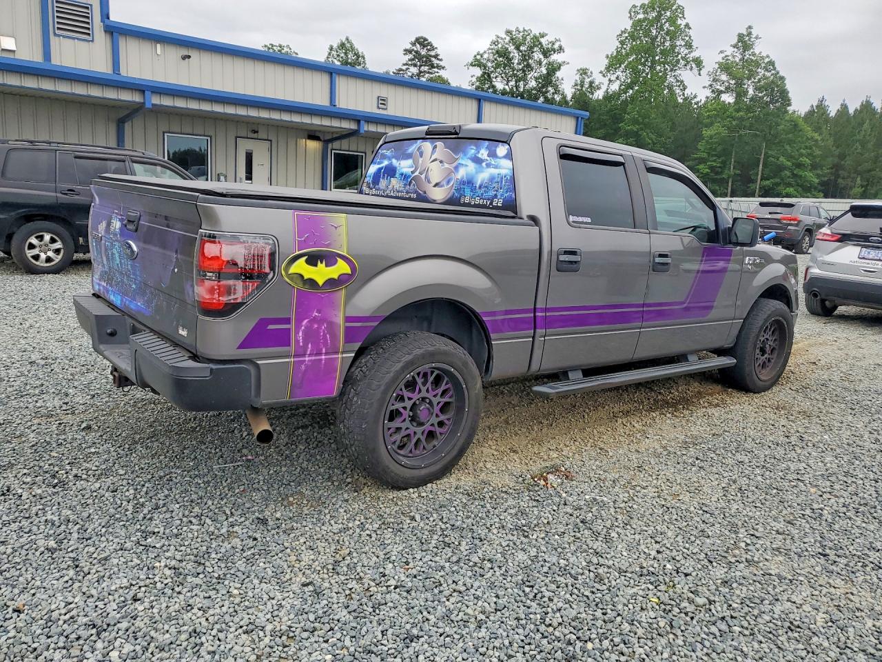 2014 Ford F150 Supercrew Gray vin: 1FTFW1CF0EKF42824