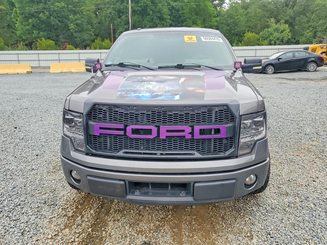 2014 Ford F150 Supercrew Gray vin: 1FTFW1CF0EKF42824