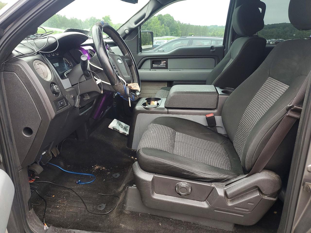 2014 Ford F150 Supercrew Gray vin: 1FTFW1CF0EKF42824