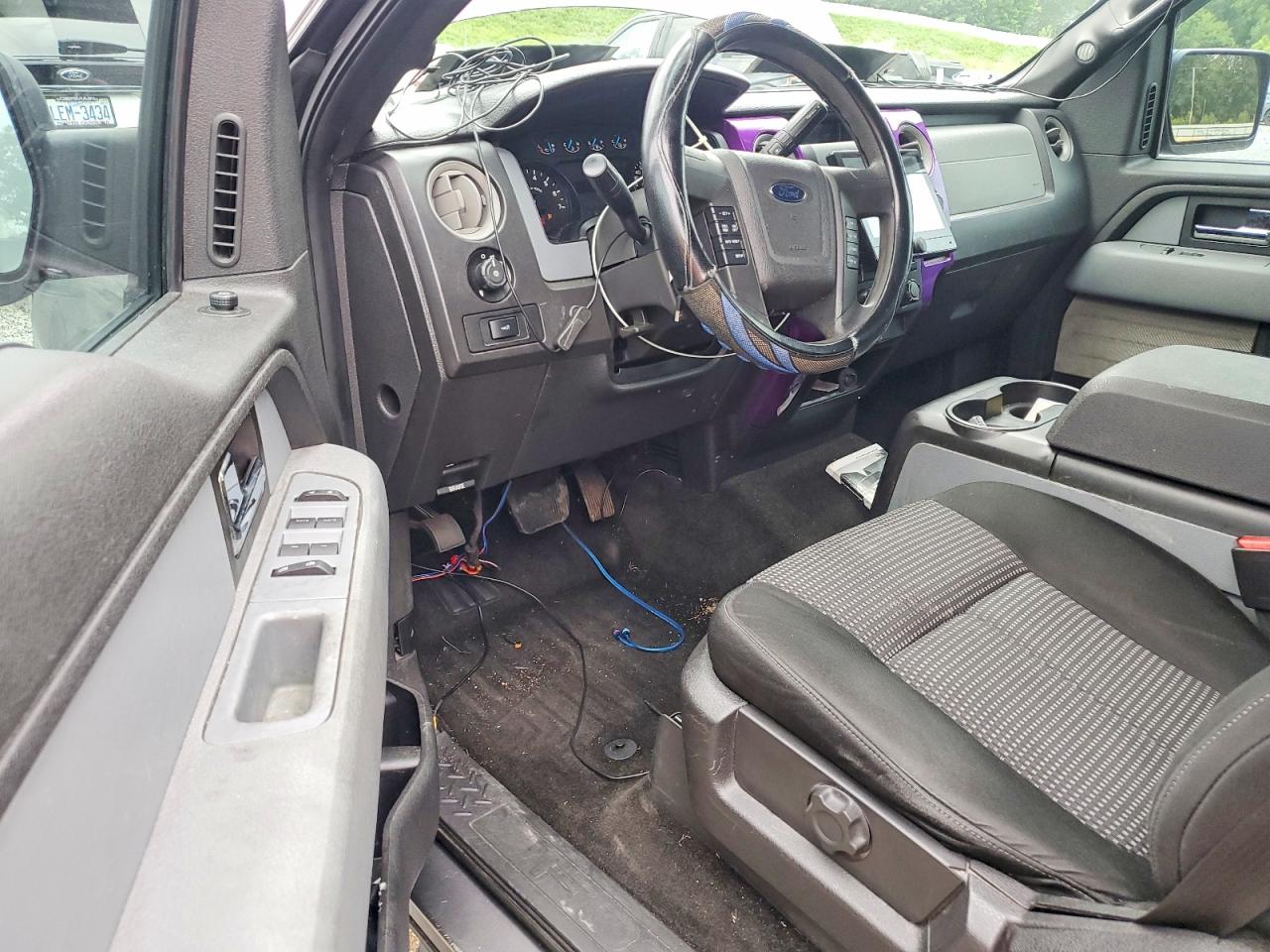 2014 Ford F150 Supercrew Gray vin: 1FTFW1CF0EKF42824