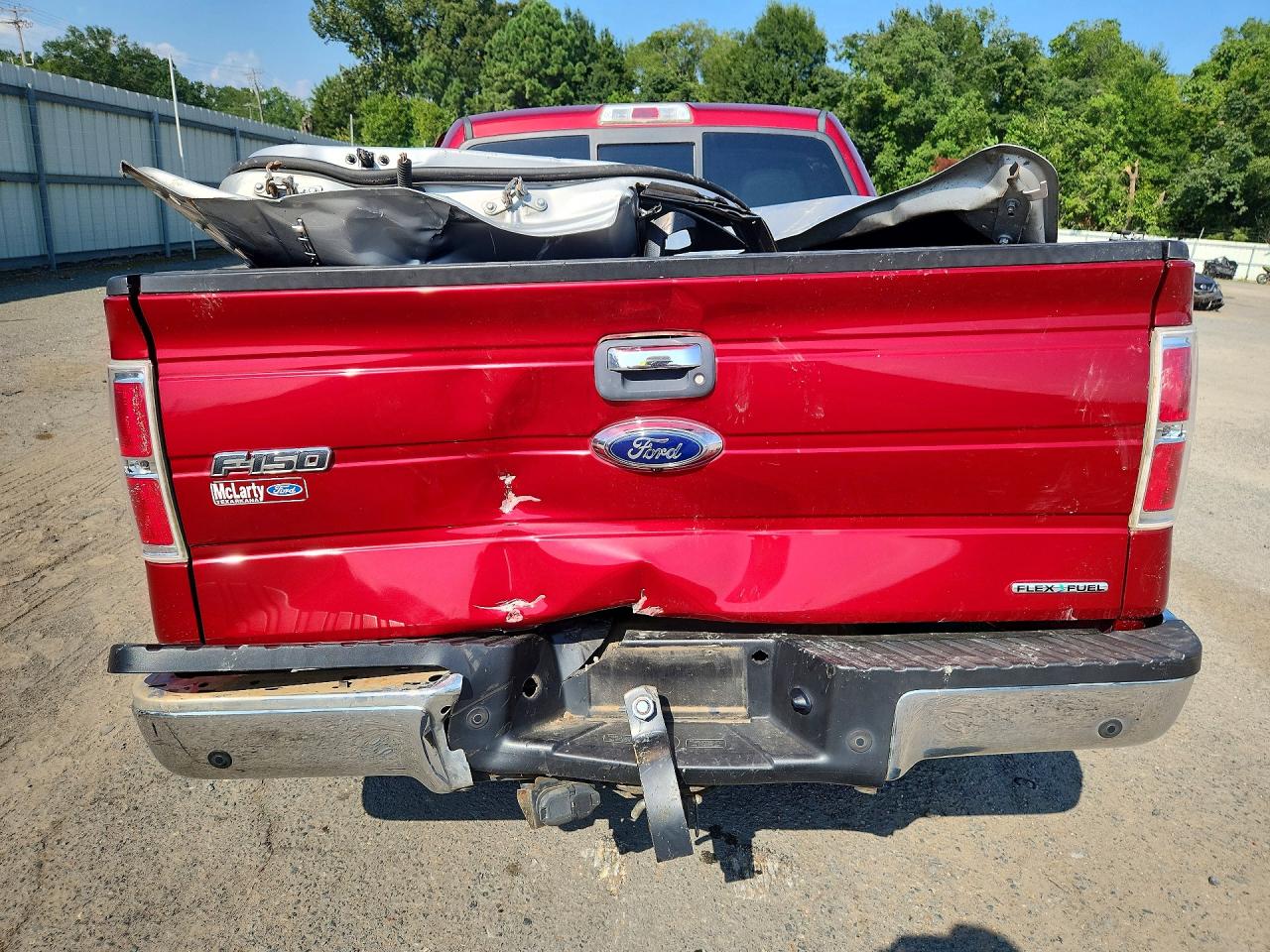 2014 Ford F150 Supercrew Red vin: 1FTFW1CF0EKF78447