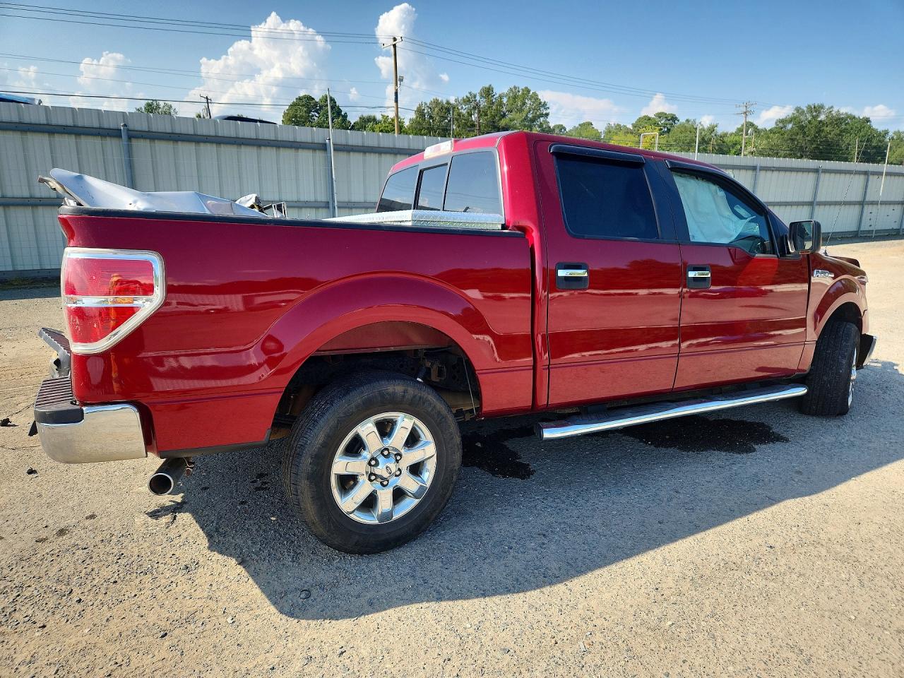 2014 Ford F150 Supercrew Red vin: 1FTFW1CF0EKF78447