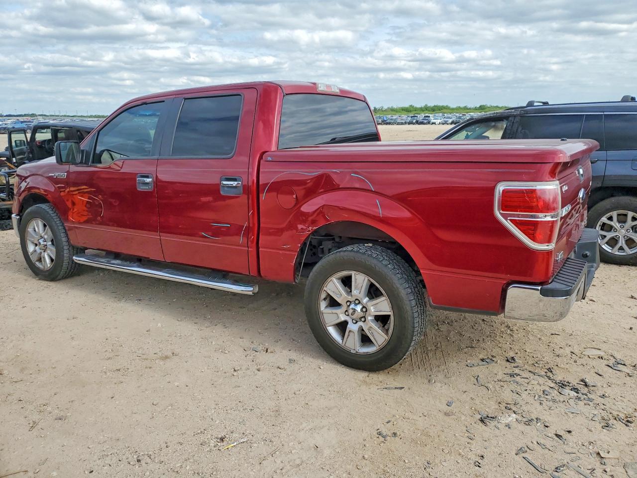 2014 Ford F150 Supercrew Red vin: 1FTFW1CF0EKG20096