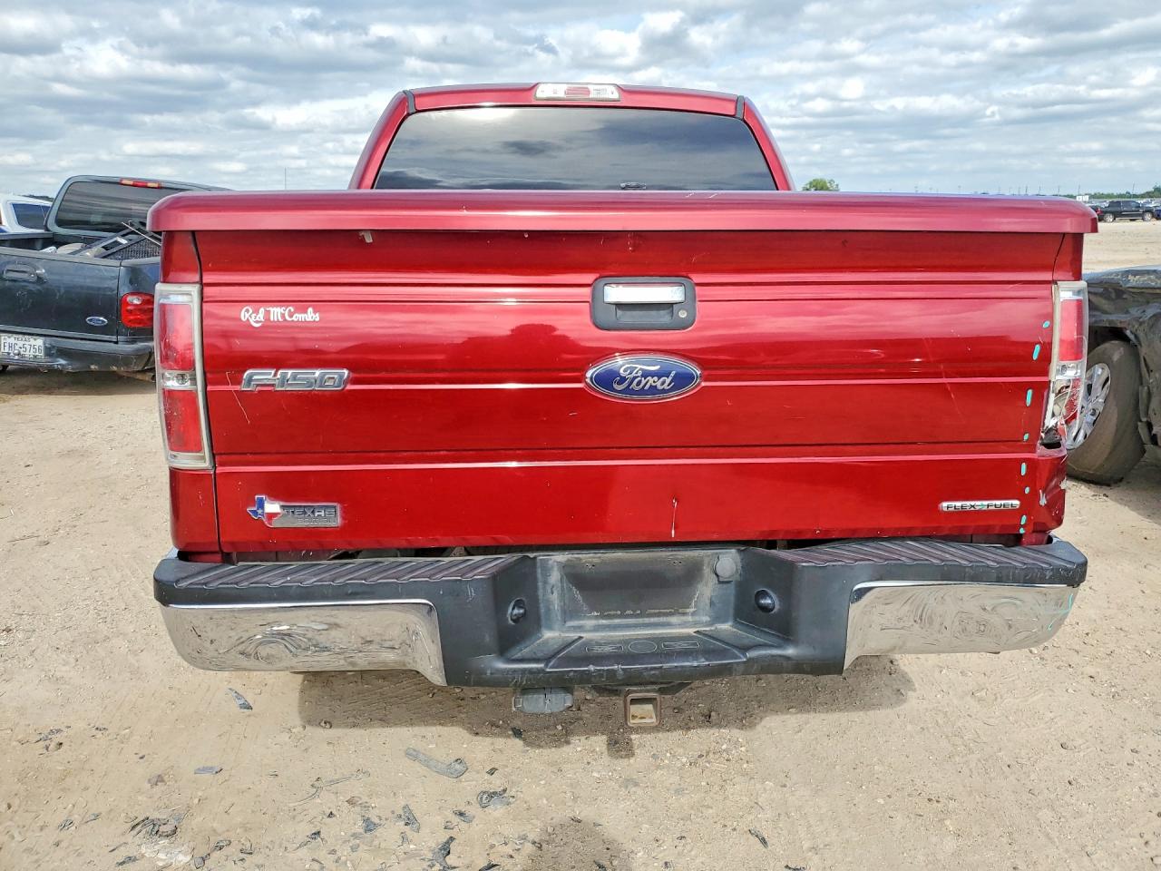 2014 Ford F150 Supercrew Red vin: 1FTFW1CF0EKG20096