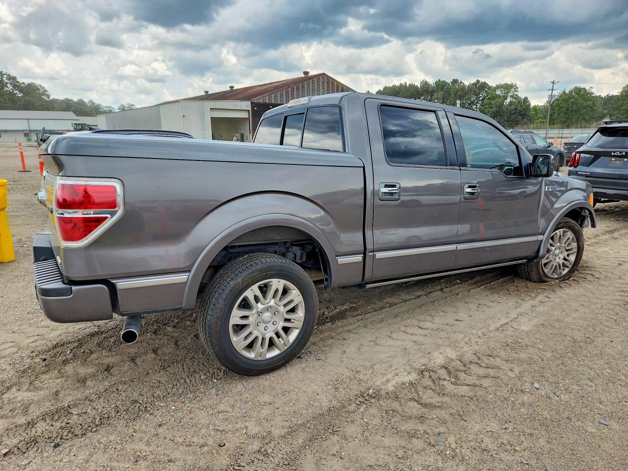 2011 Ford F150 Supercrew Gray vin: 1FTFW1CF1BFB54666