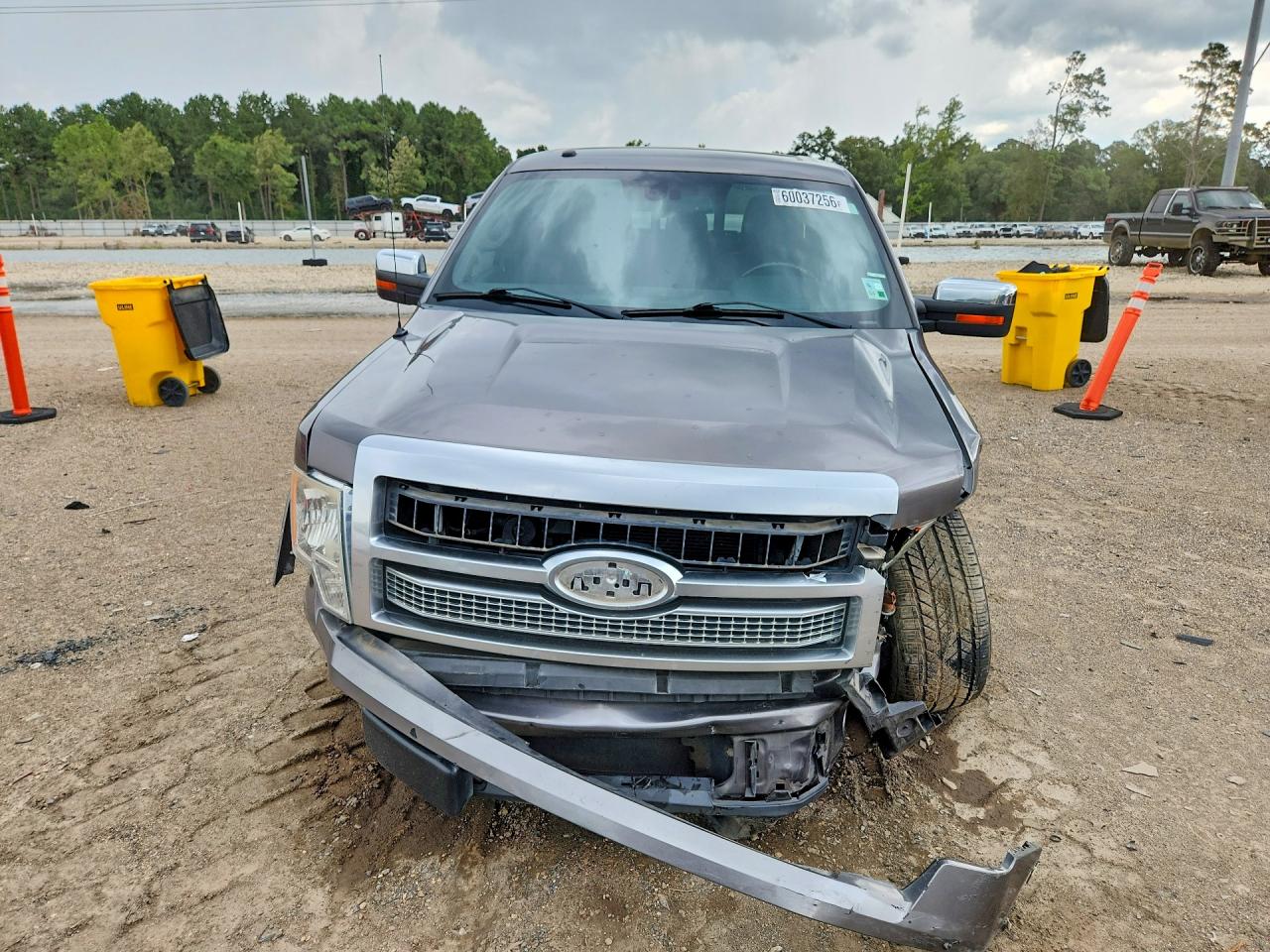 2011 Ford F150 Supercrew Gray vin: 1FTFW1CF1BFB54666
